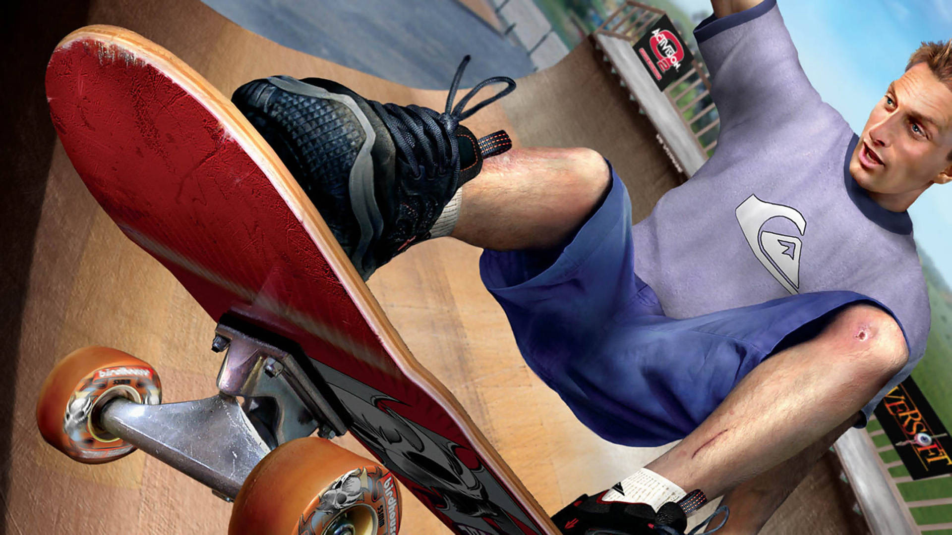 iPad Pro Tony Hawk Skater Tæt På Wallpapers