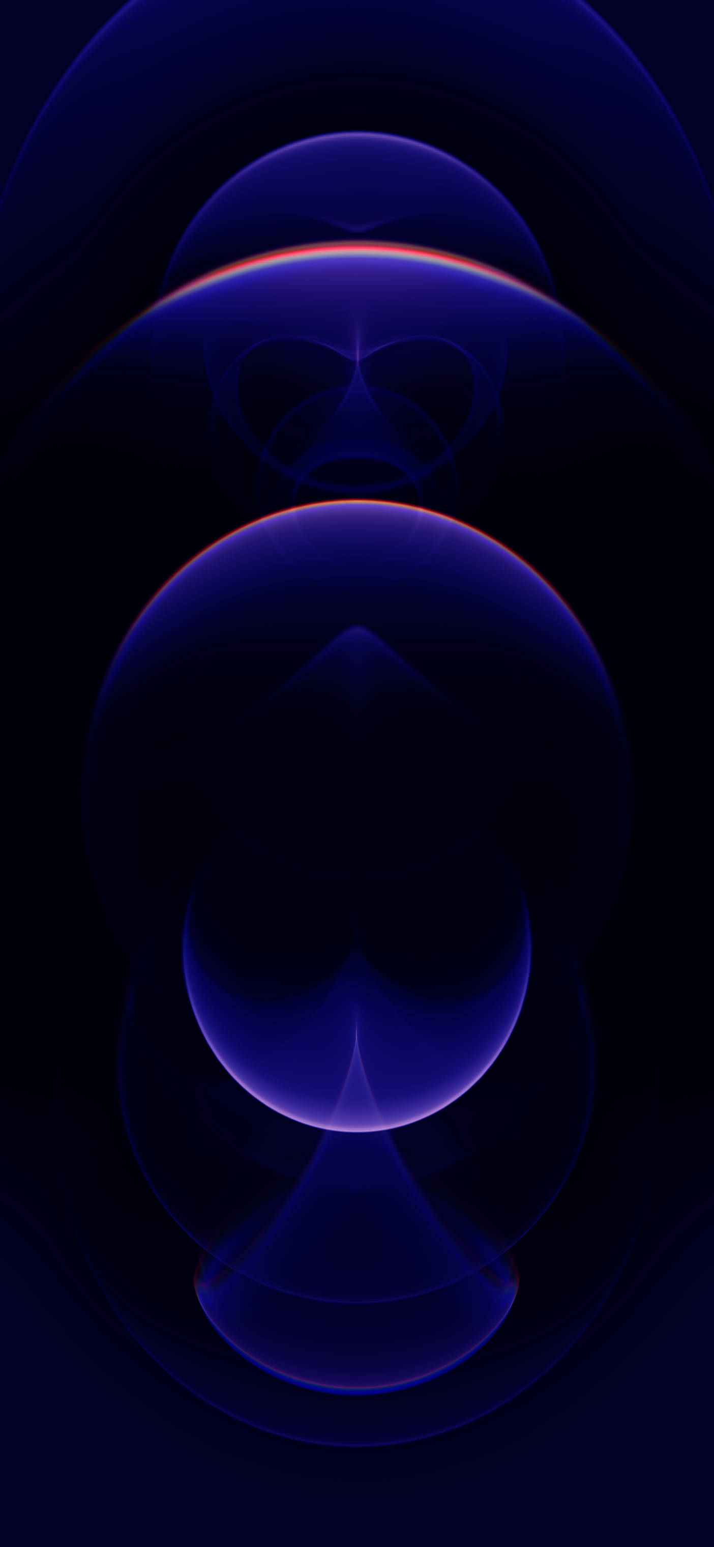 iPhone 12 Pro lilla lys Wallpapers