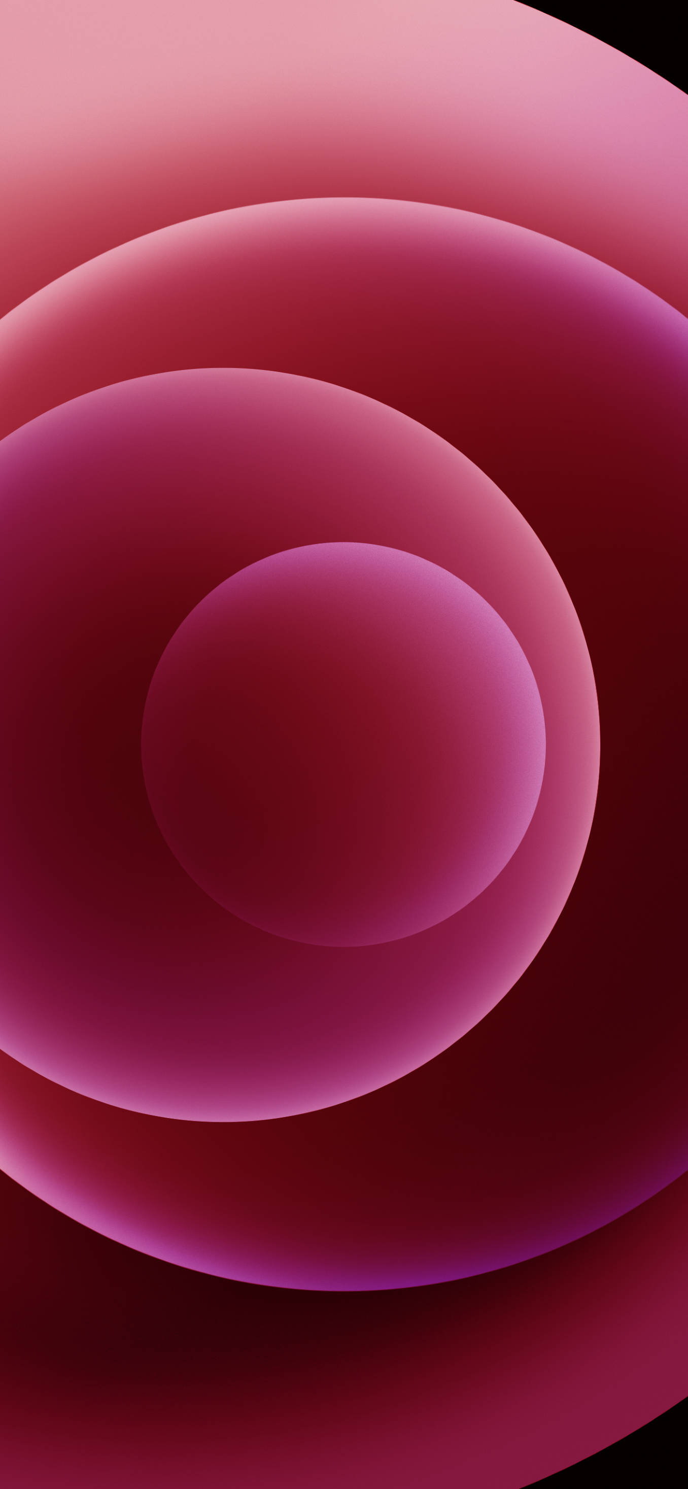iPhone 12 Pro Lyserøde Kugler Wallpapers