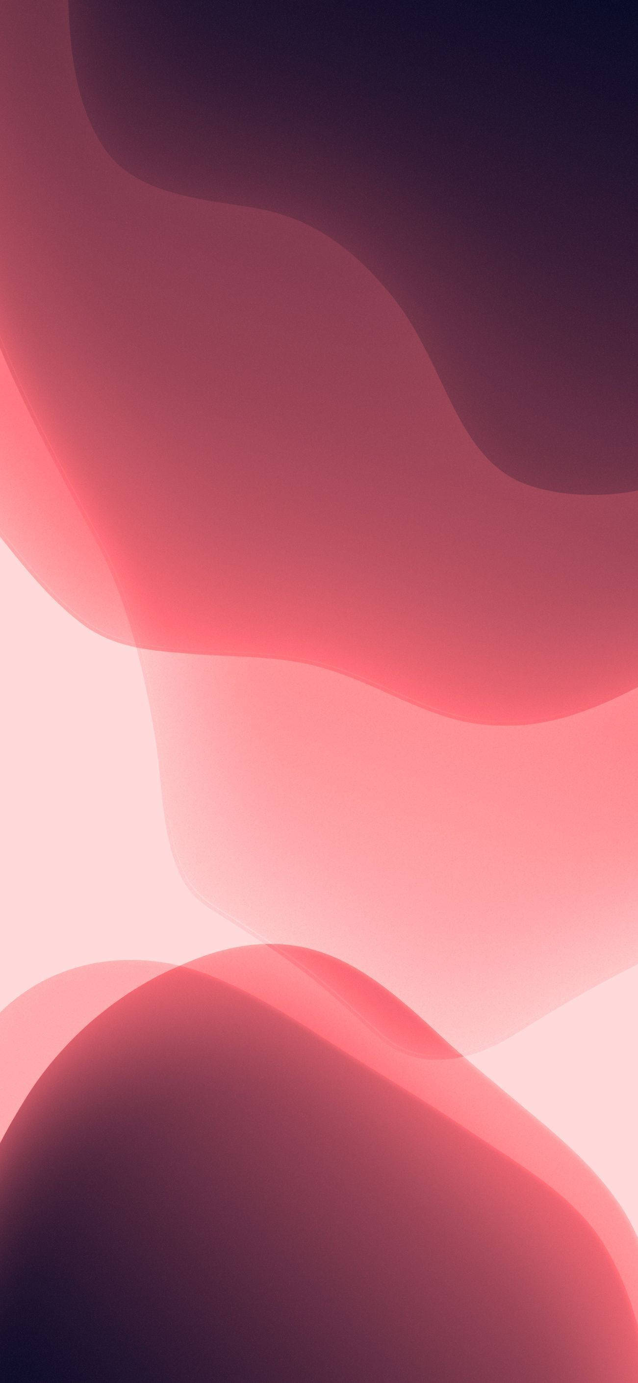 iPhone 13 iOS Pink Abstract Wallpapers