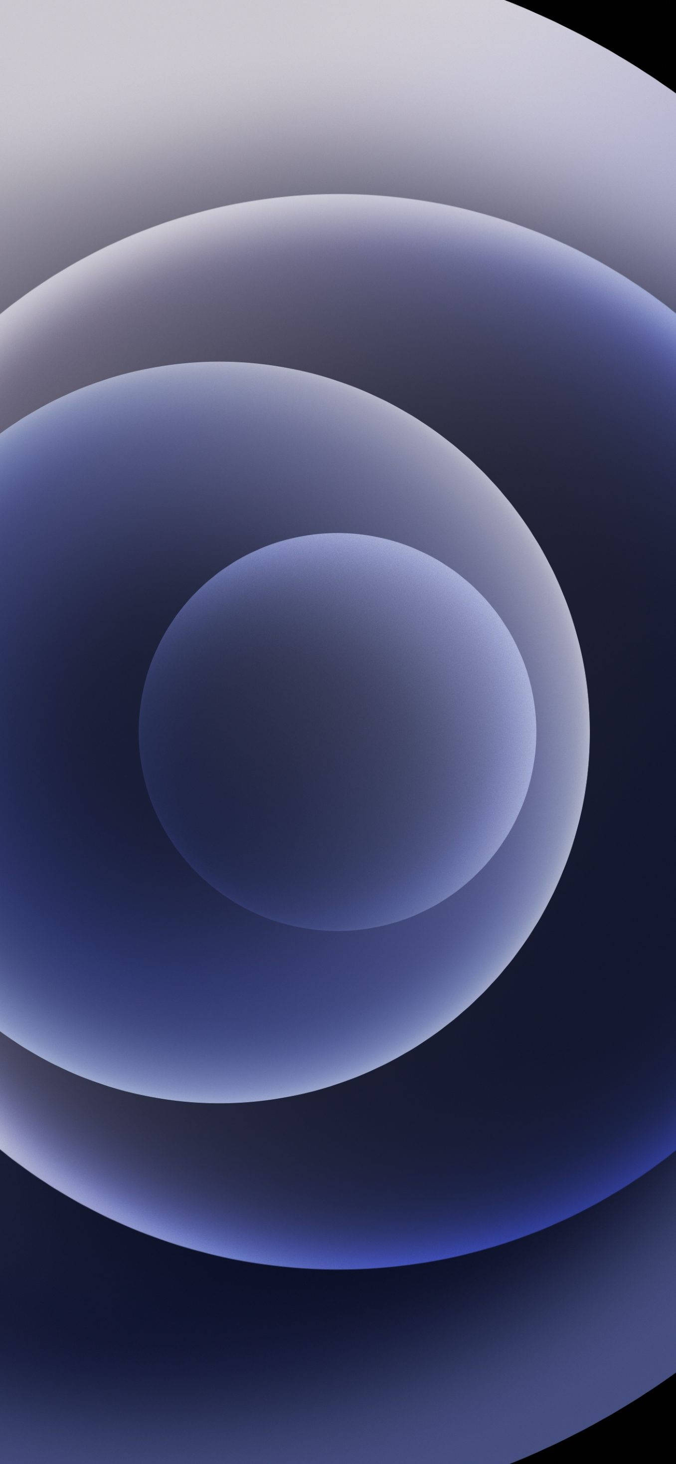 iPhone 13 Lilla Abstrakte Cirkler Wallpapers