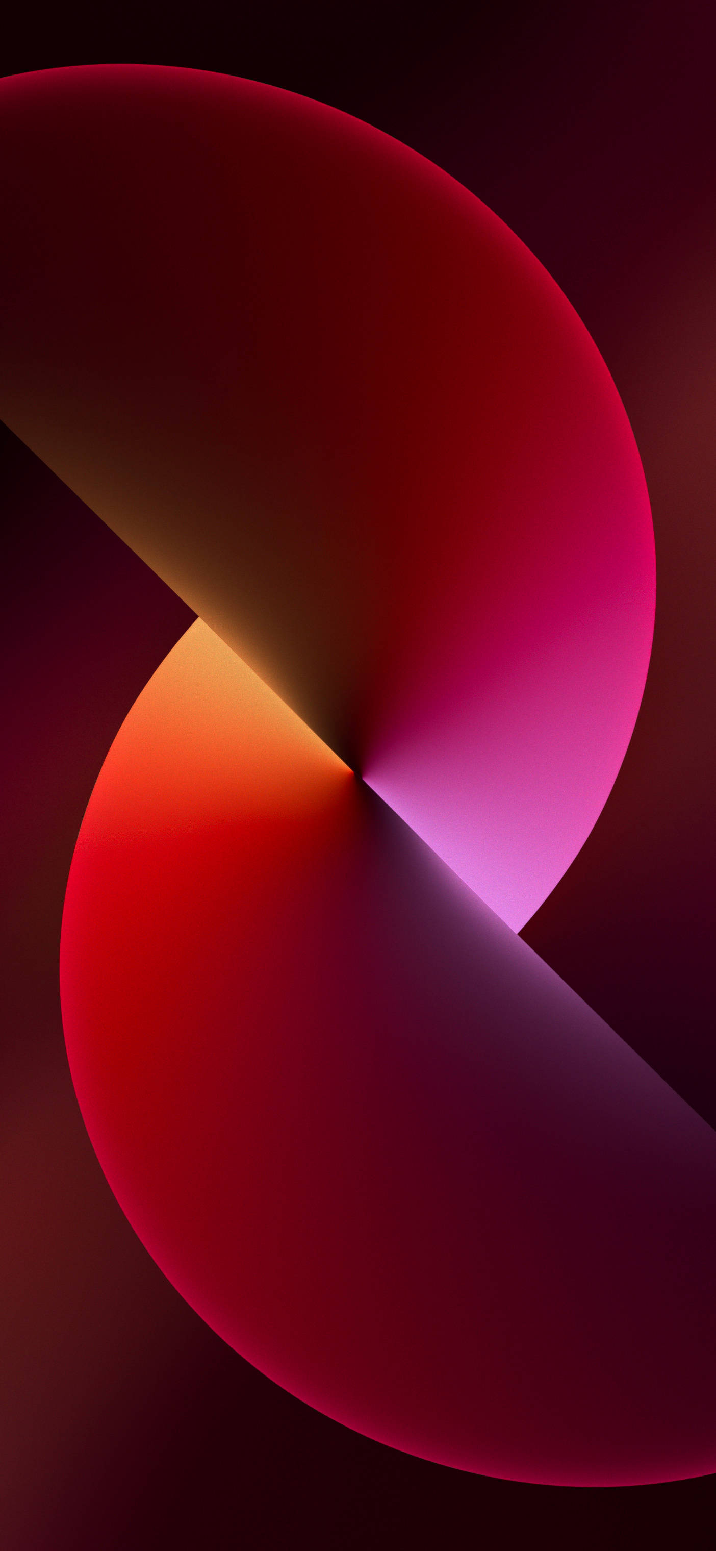 iPhone 13 Mørkerød Wallpapers