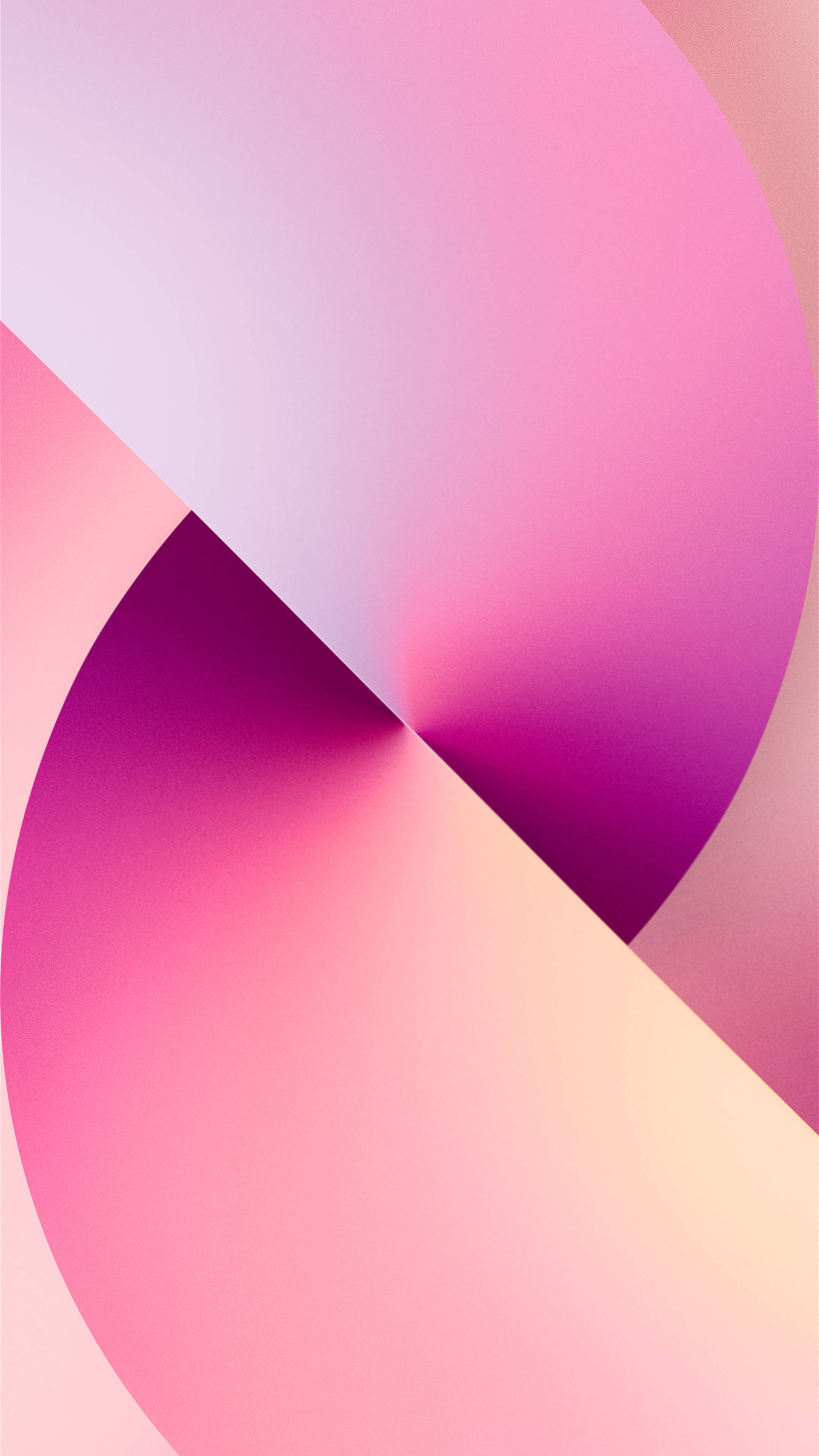 iPhone 13 Pro Max lyserød split Wallpapers
