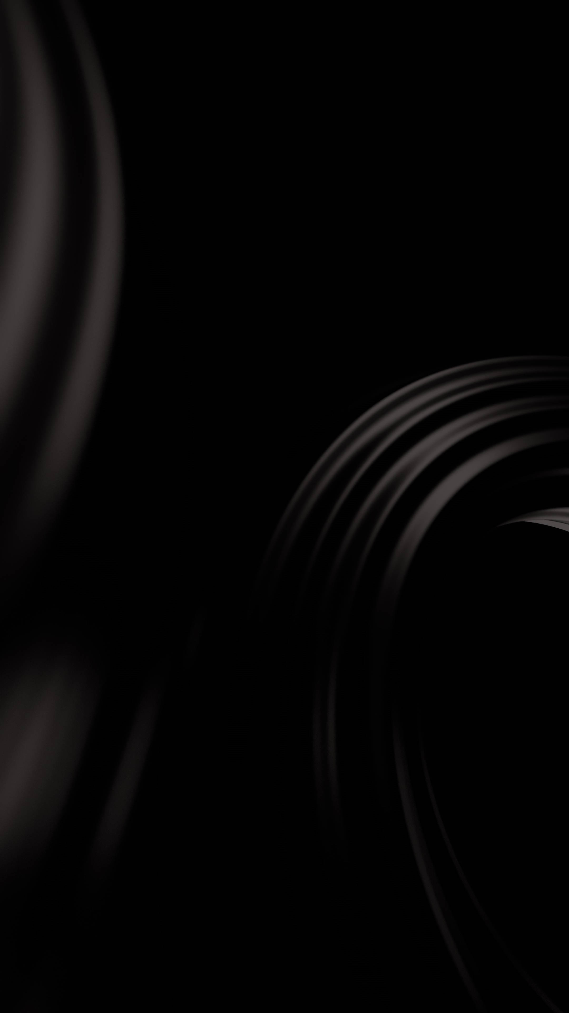 iPhone 13 Sort Spiral Wallpapers
