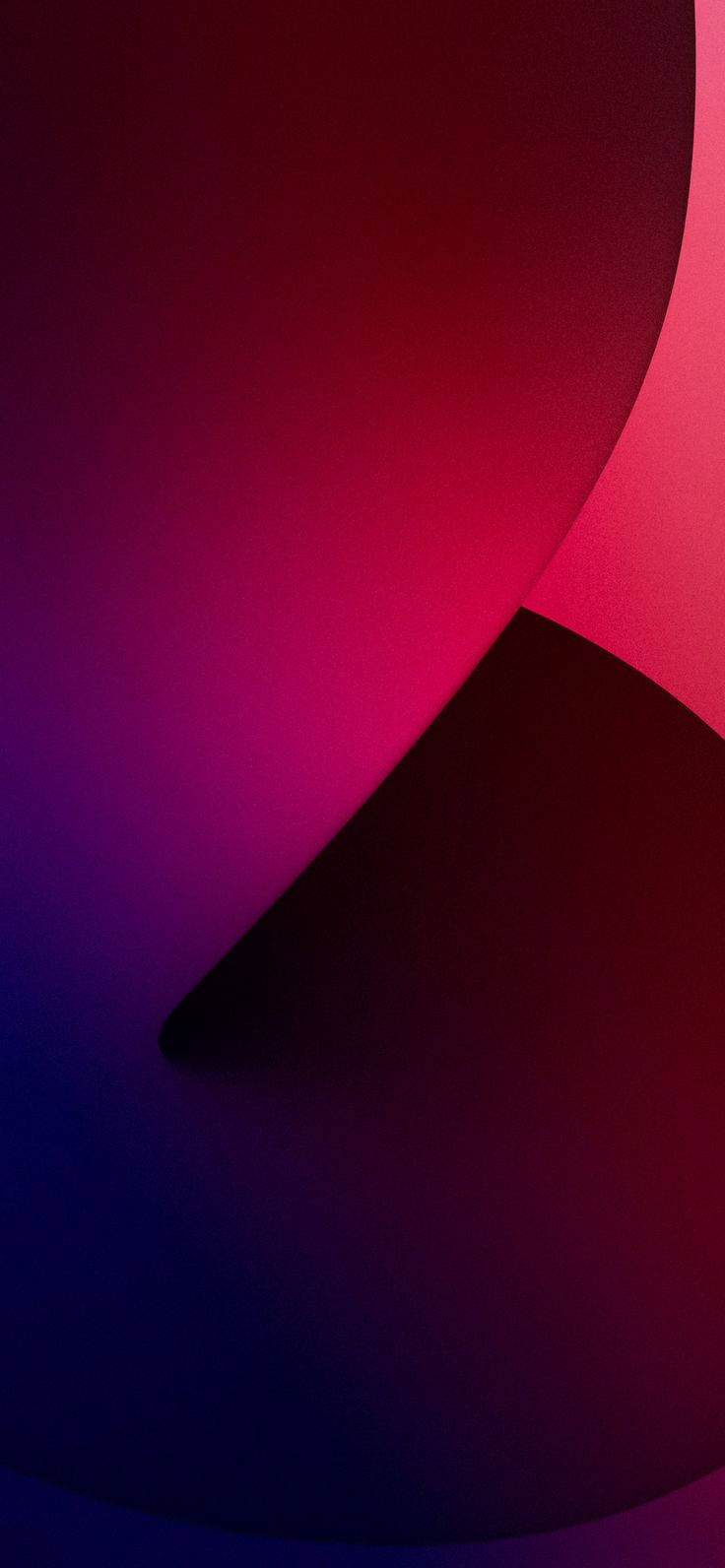 iPhone 14 bordeaux cirkler Wallpapers