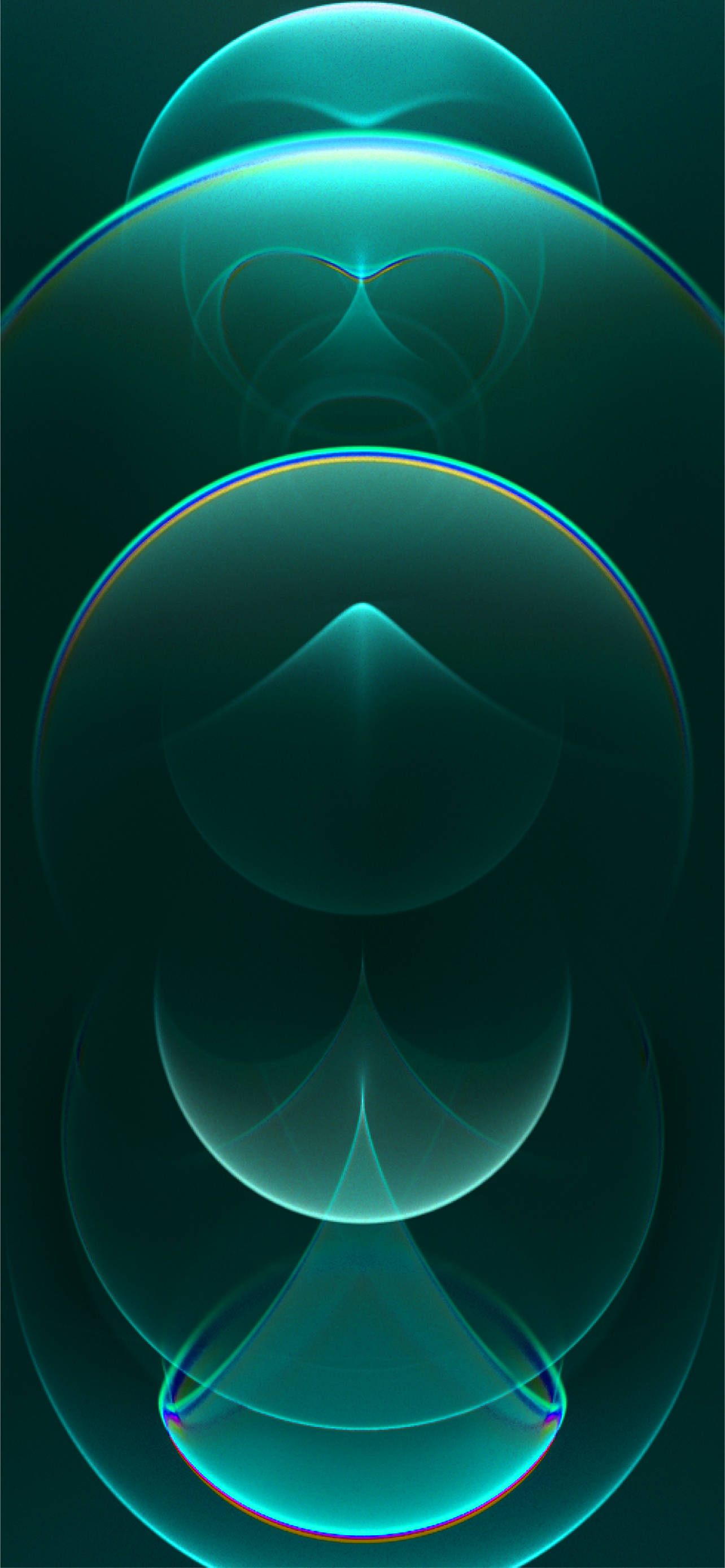 iPhone 14 Neon Grøn Wallpapers