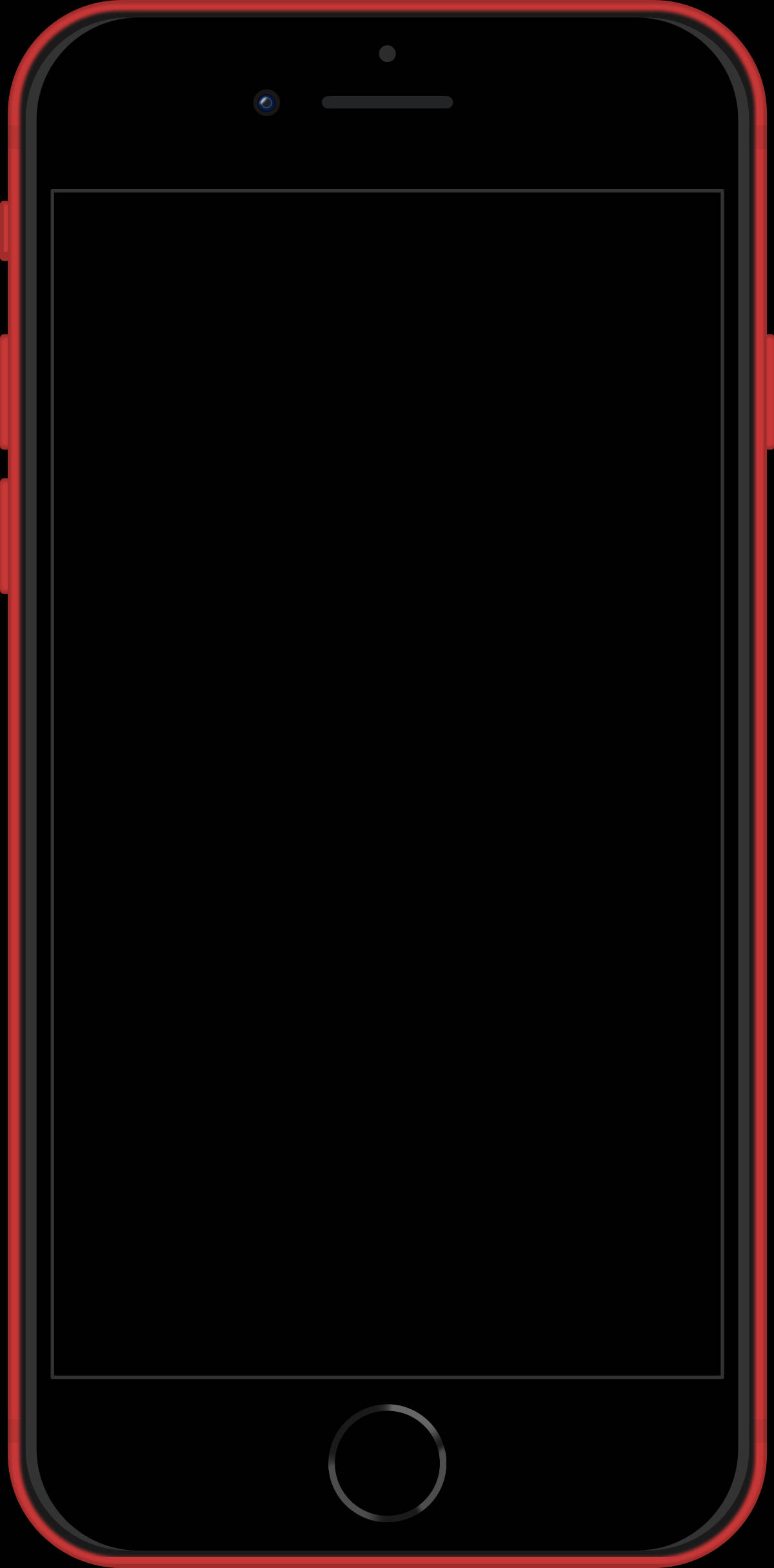 iPhone 8 Rød Front Wallpapers