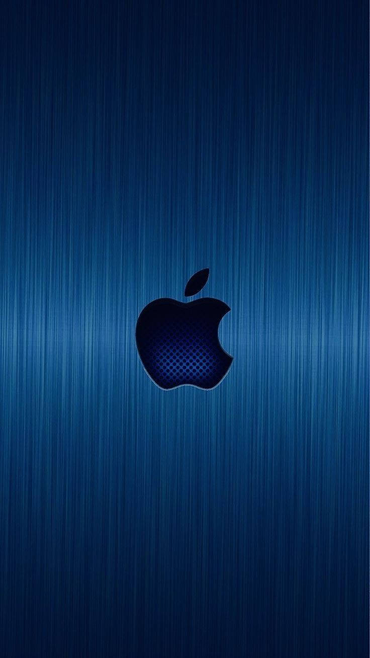 iPhone Apple Blå Metallic Wallpapers