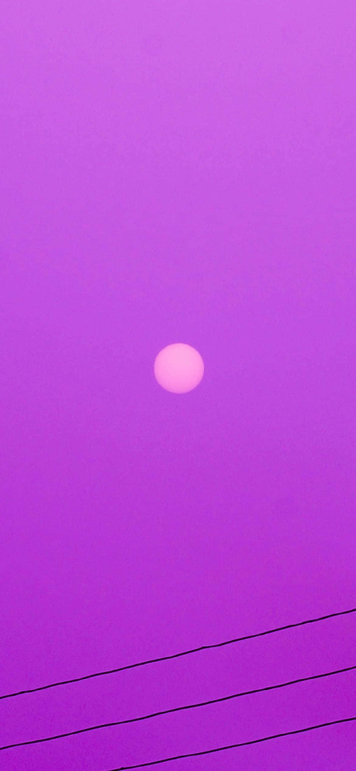 iPhone Lavendel Æstetisk Månehimmel Wallpapers