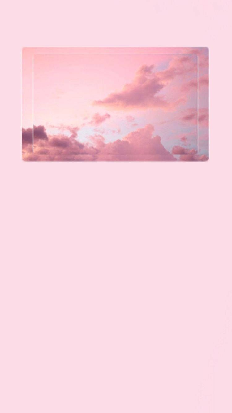 iPhone Pink Aesthetic Indrammet Himmel Wallpapers