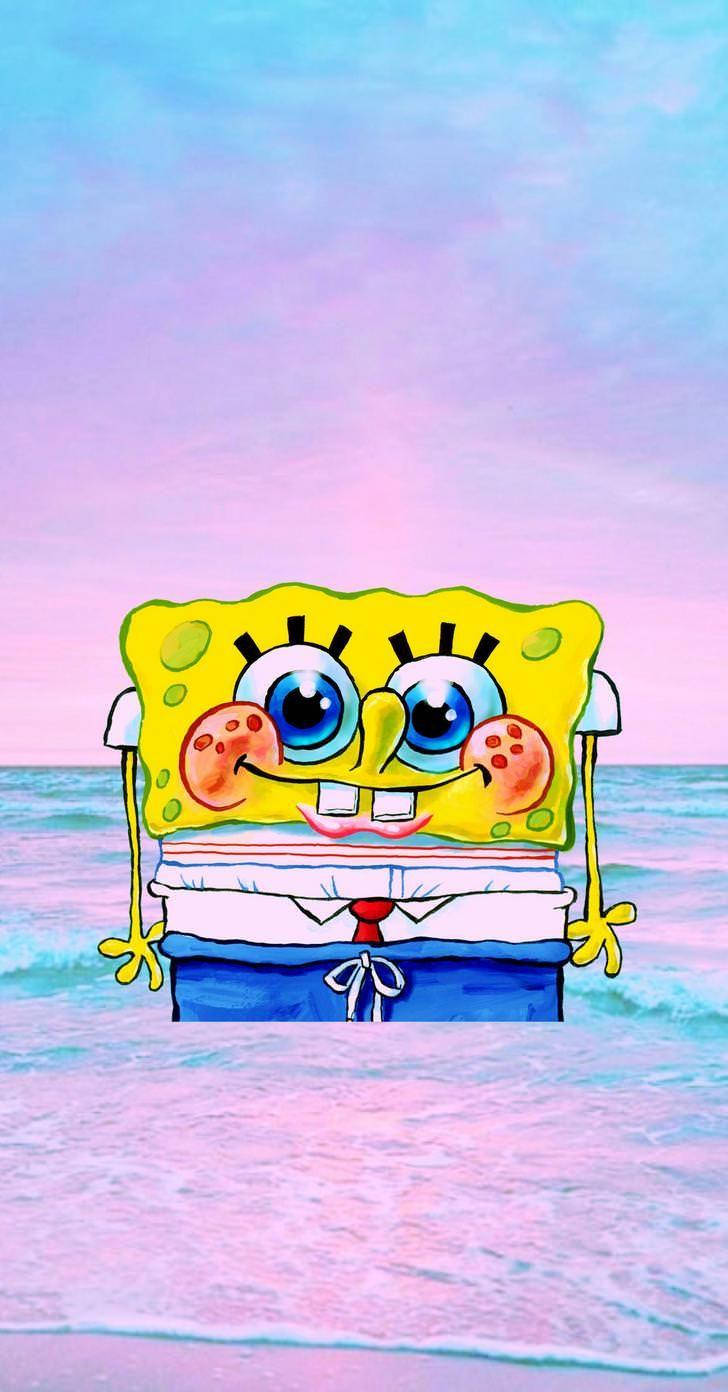 iPhone Pink Aesthetic SvampeBob Wallpapers