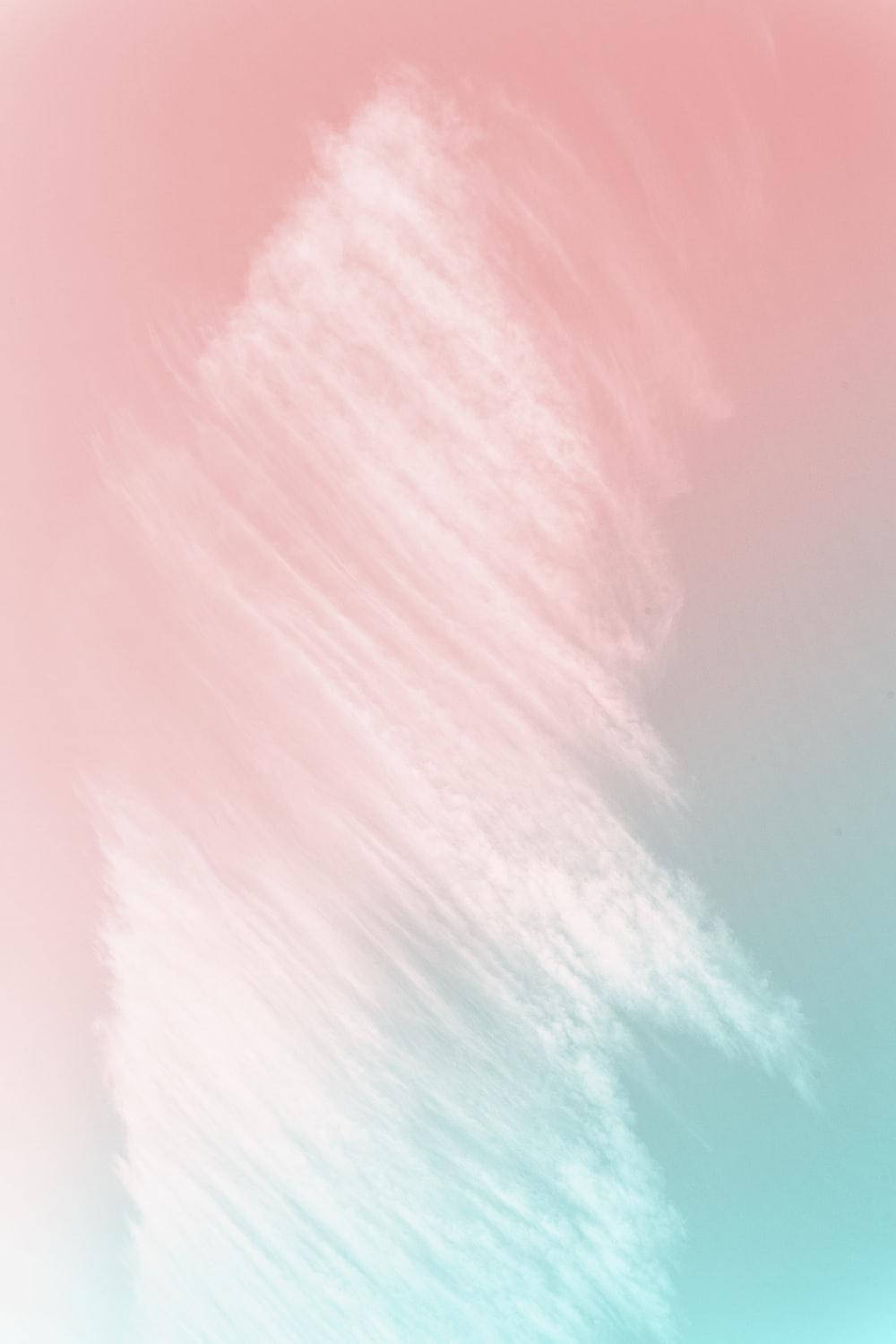 iPhone Pink Æstetiske Penselstrøg Wallpapers