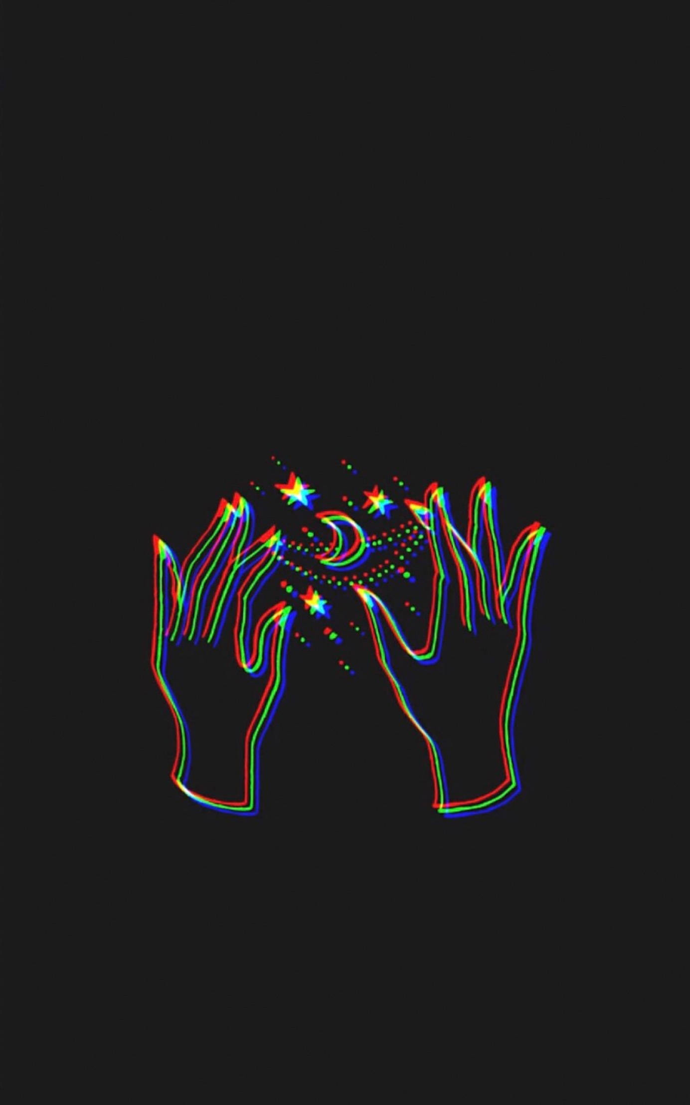iPhone Æstetiske Magiske Hænder Wallpapers