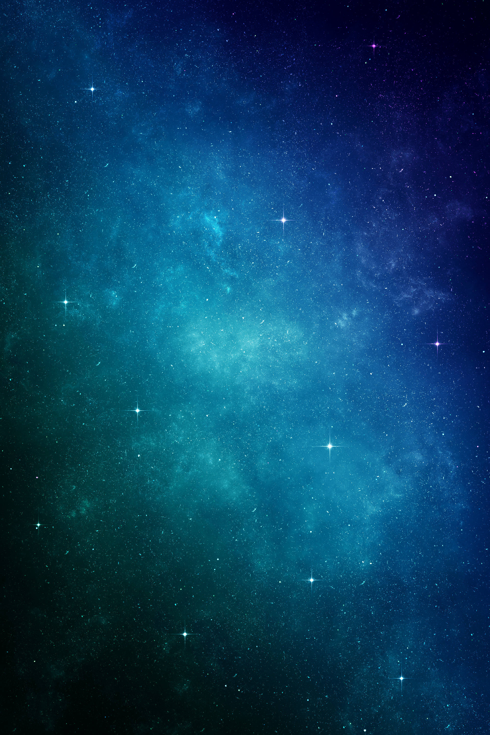 iPhone Wallpaper: Abstrakt stjerneklar nattehimmel Wallpapers