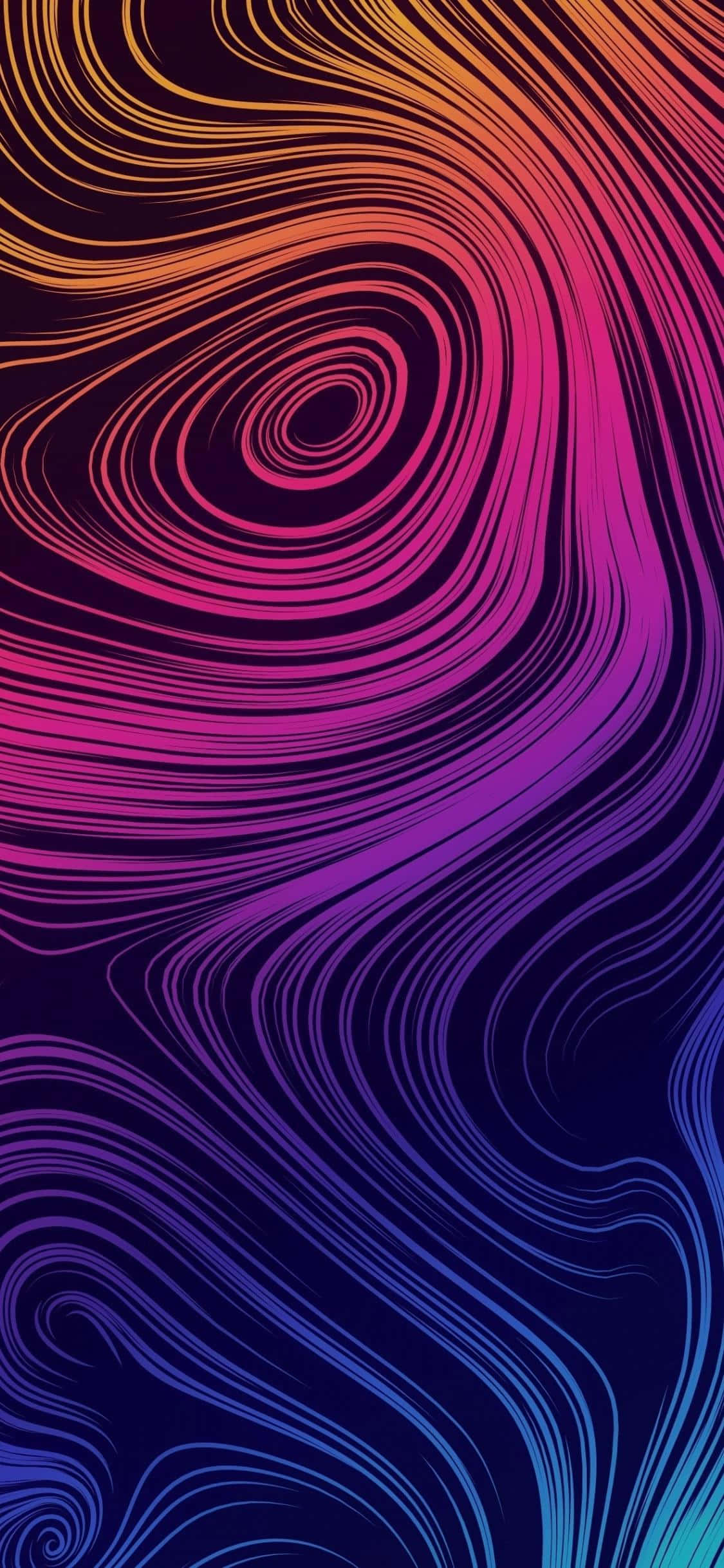 iPhone X Abstrakte Hvirvler Wallpapers