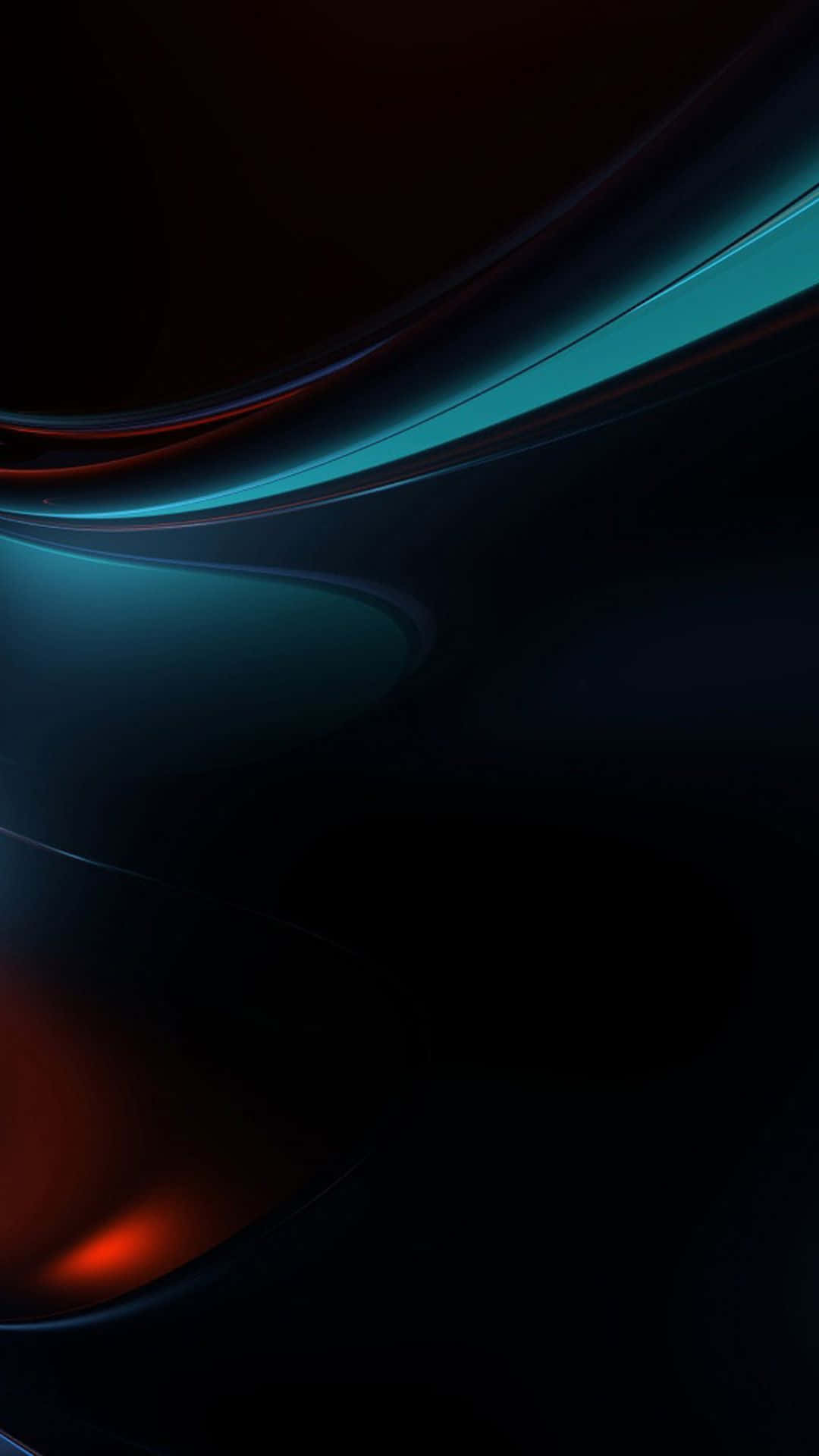 iPhone X abstrakt mørk væske Wallpapers