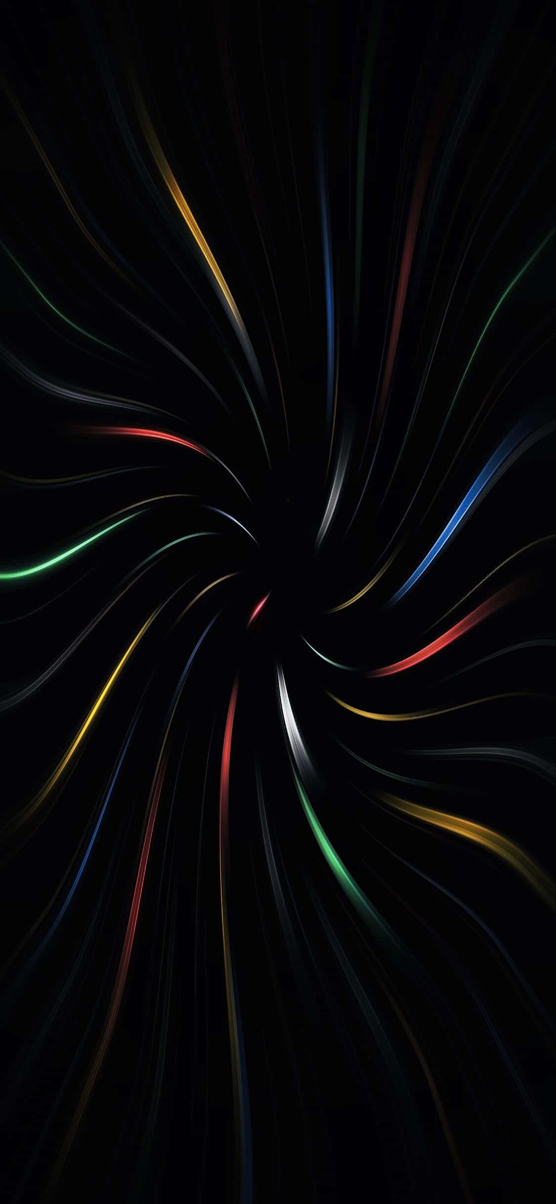iPhone X Abstrakte Farverige Lysstreger Wallpapers