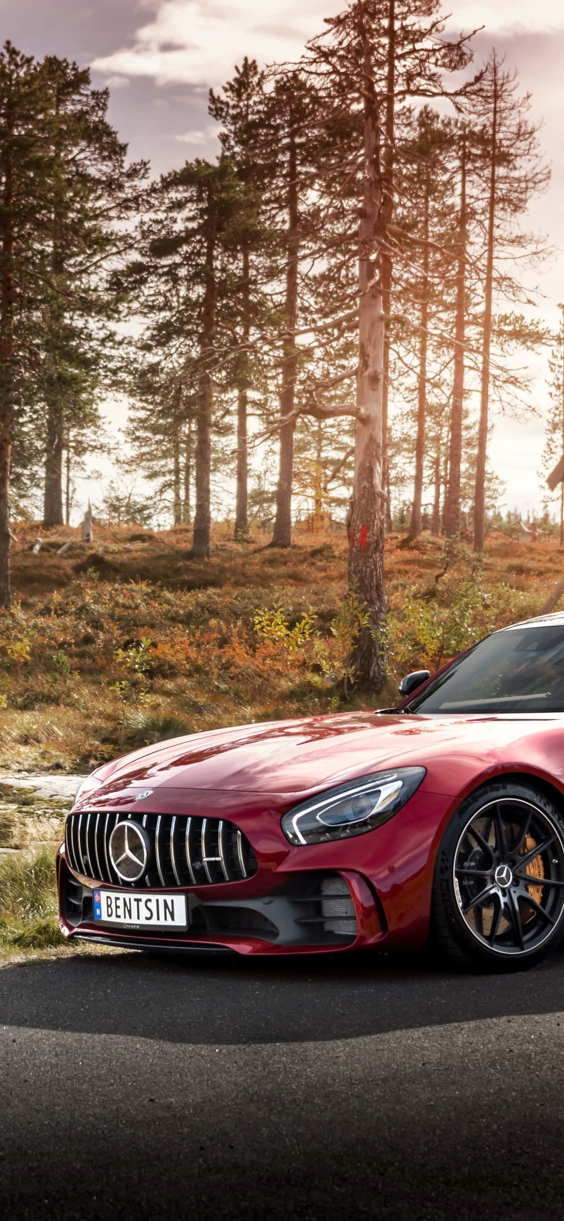iPhone X AMG GT-R Baggrund 2020 AMG GT C Wallpapers