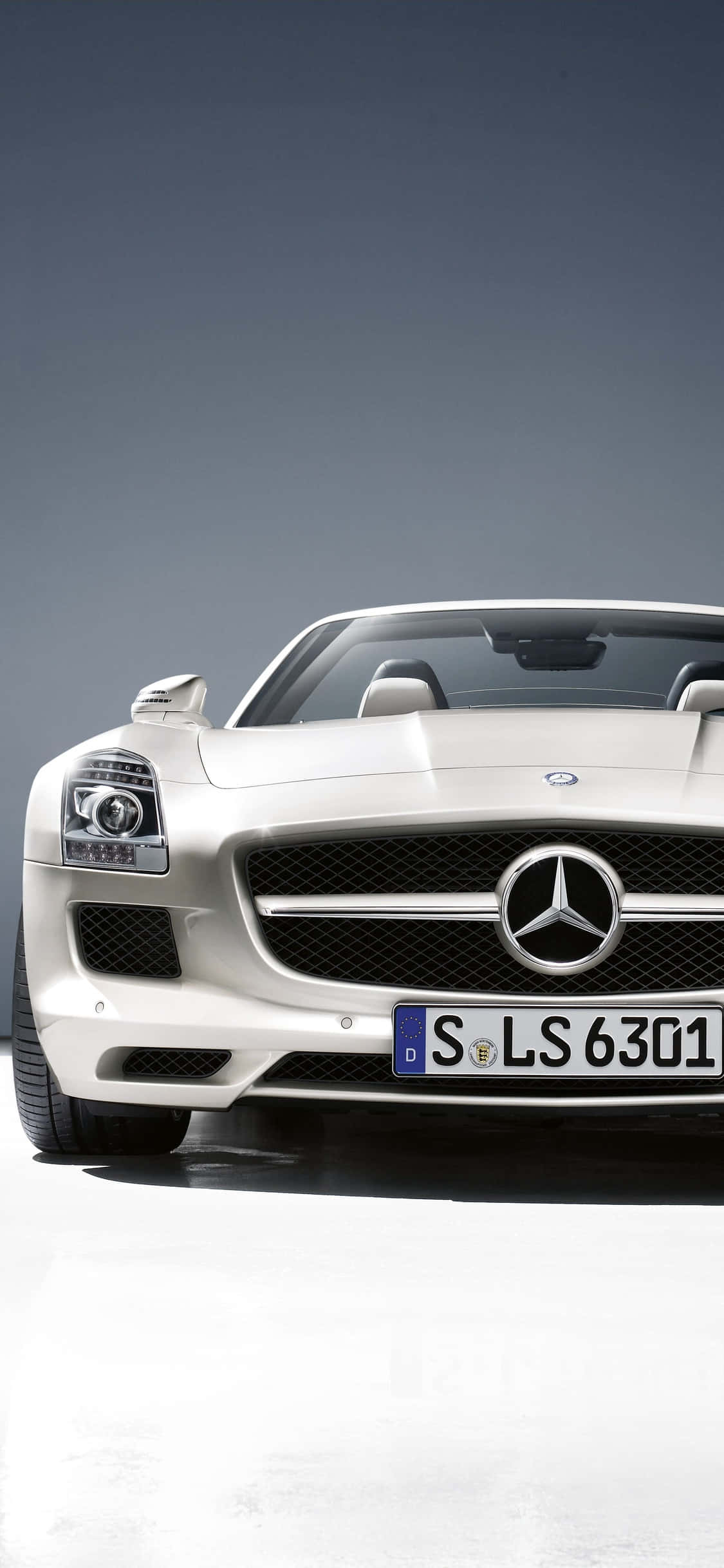 iPhone X Amg Gt-r Baggrund Hvid SLS AMG Wallpapers