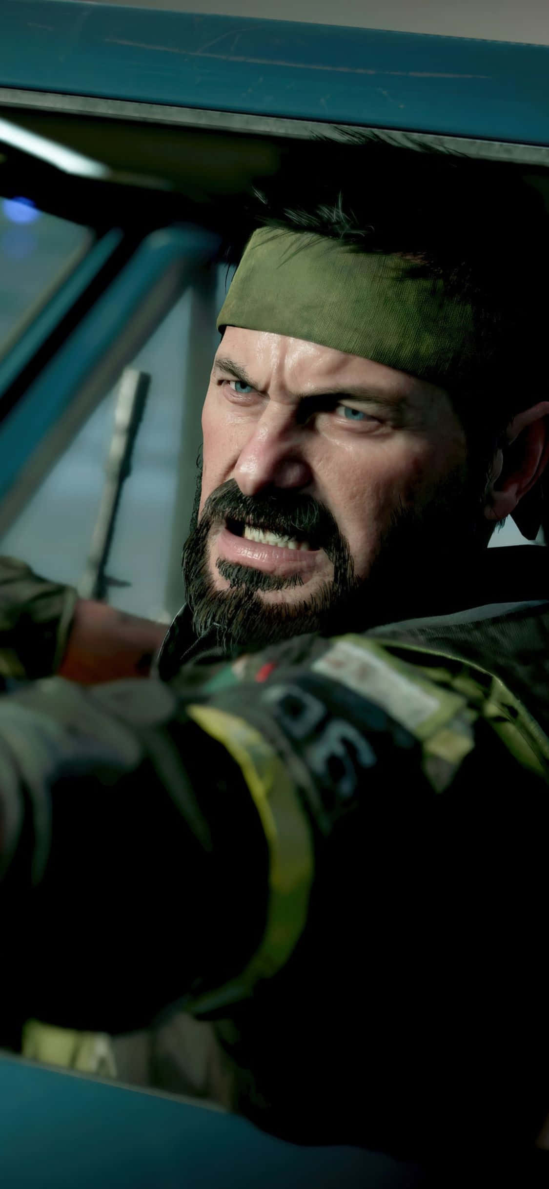 iPhone X Call Of Duty Black Ops Cold War Baggrund Frank Woods Wallpapers