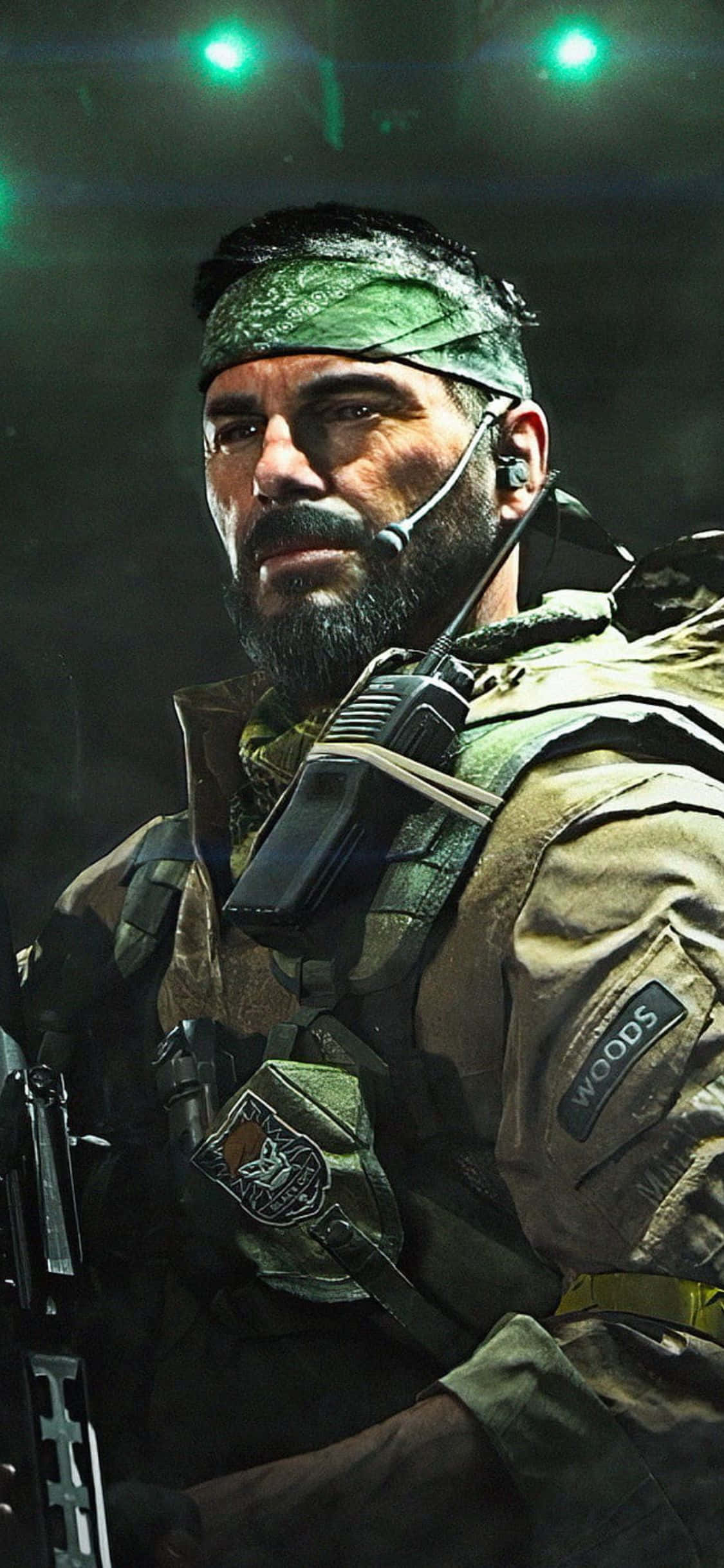 iPhone X Call Of Duty Black Ops Cold War Baggrund Frank Woods Wallpapers