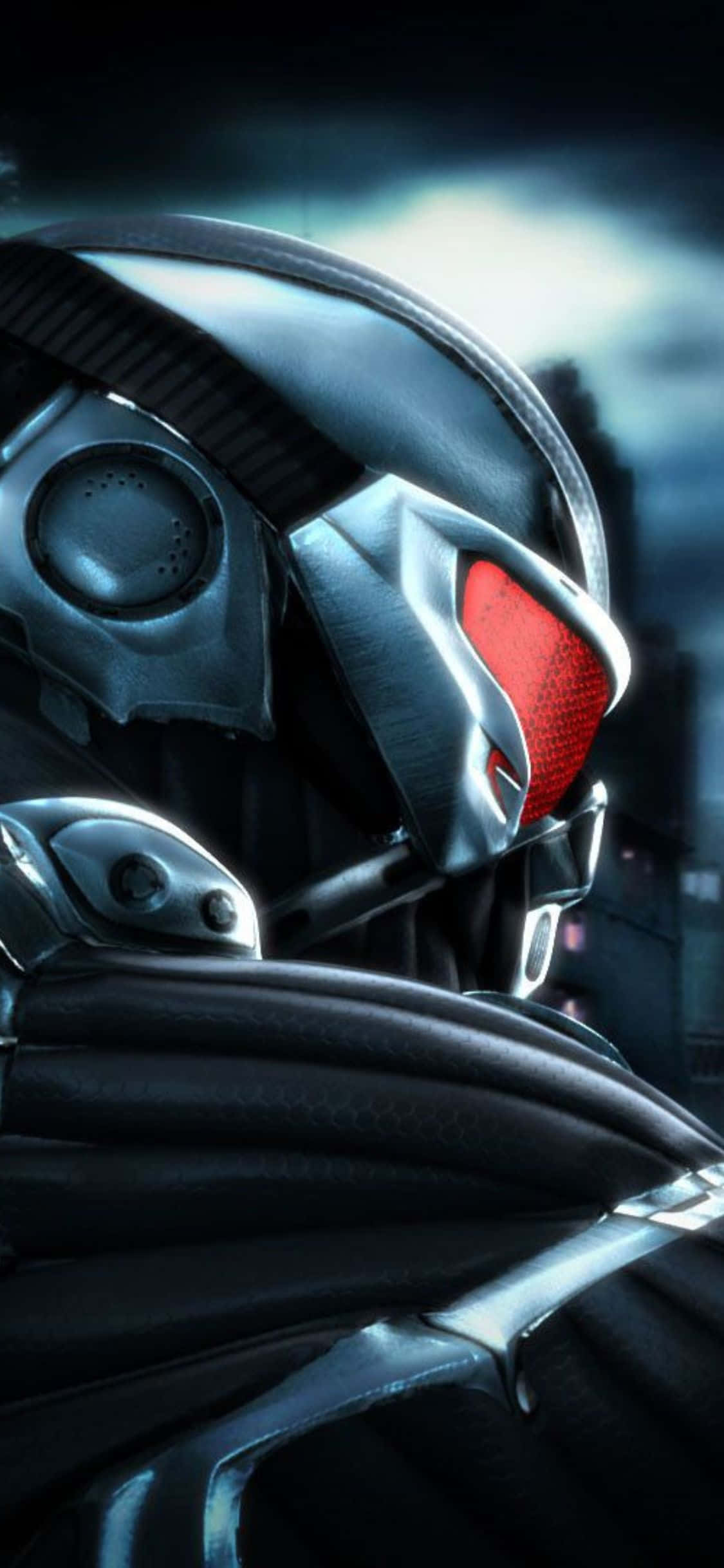 iPhone X Crysis 3 Sideprofil Baggrund Wallpapers