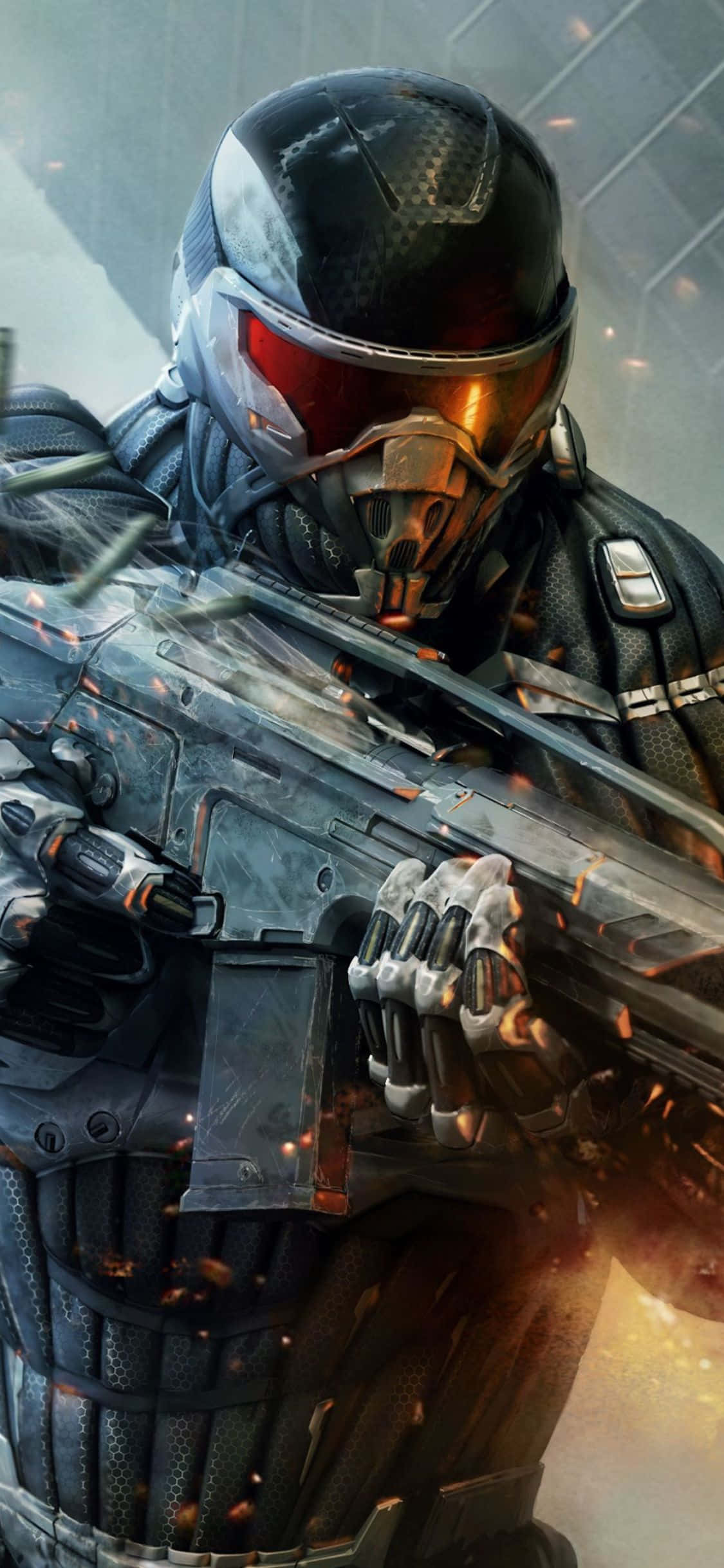 iPhone X Crysis 3 Alcatraz Baggrund Wallpapers