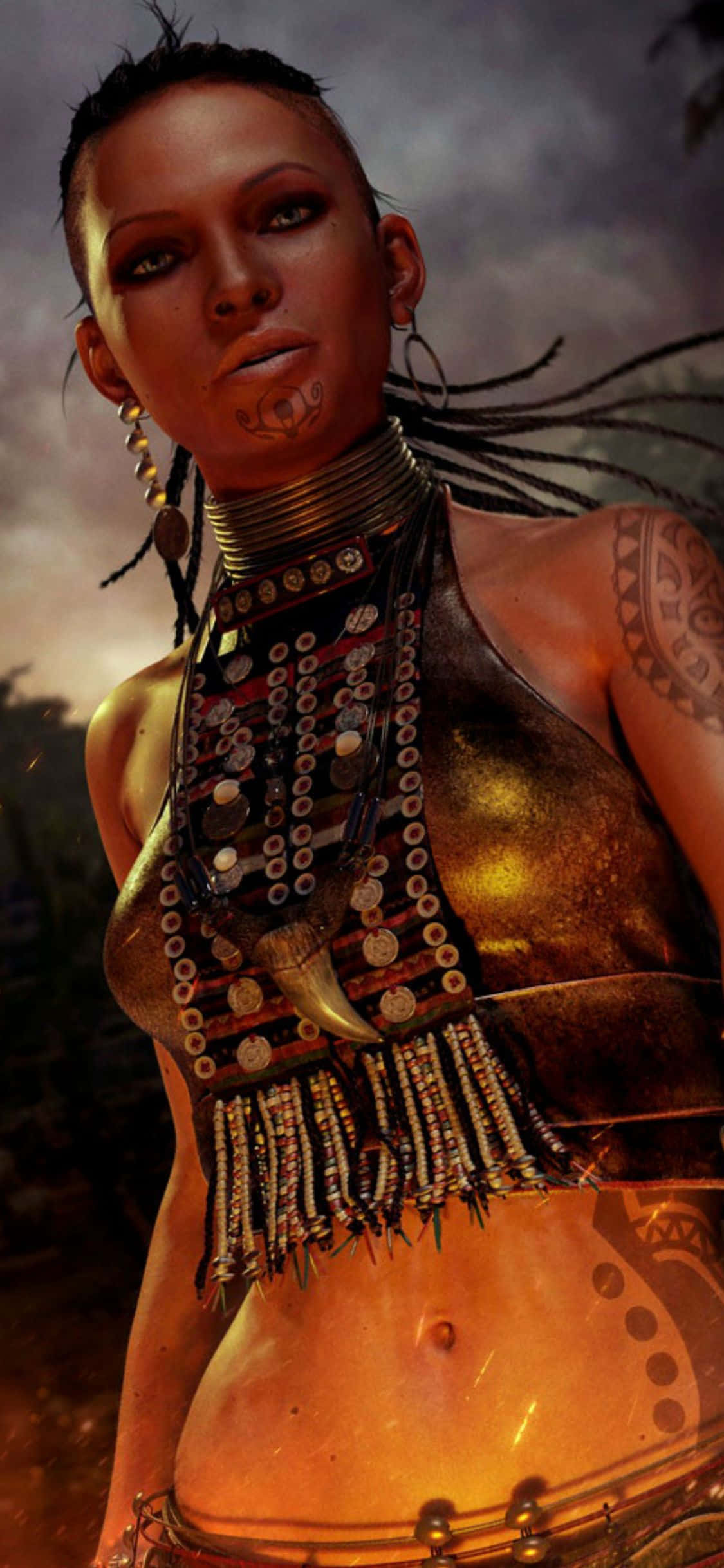 iPhone X Far Cry 3 Citra Montenegro Baggrund Wallpapers