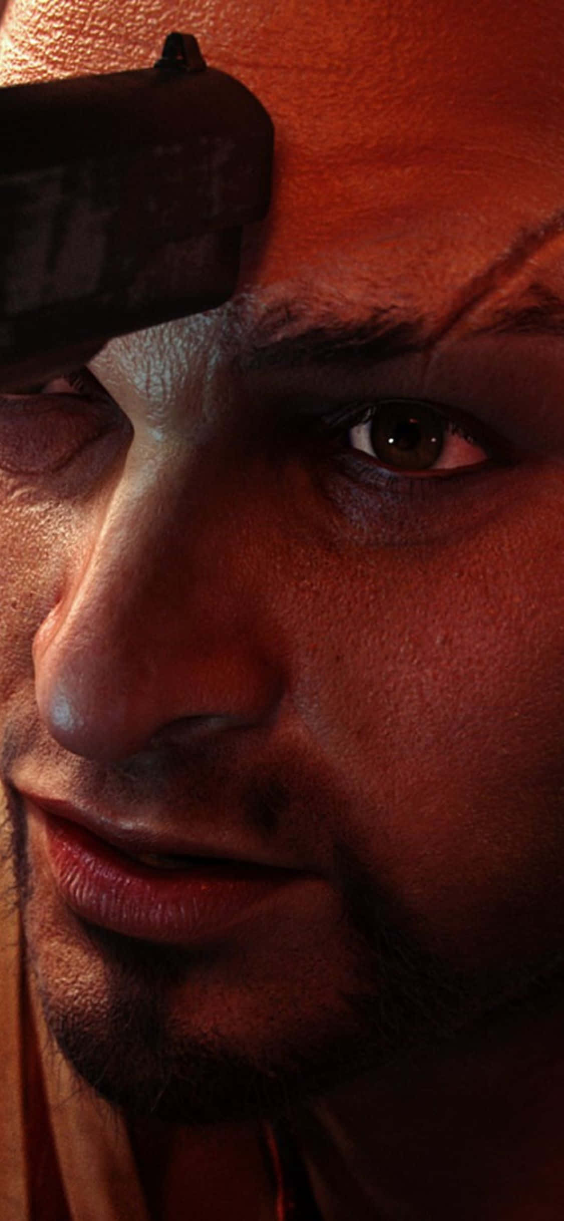 iPhone X Far Cry 3 Vaas Montenegro Pistol Baggrund Wallpapers