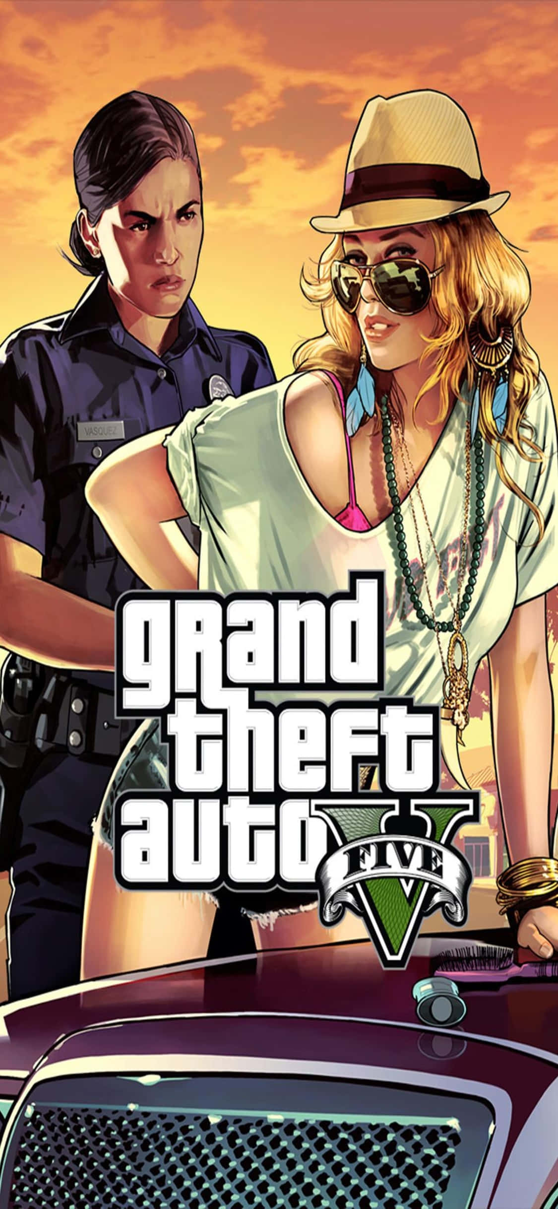 iPhone X Grand Theft Auto V Baggrund Shelby Welinder Wallpapers