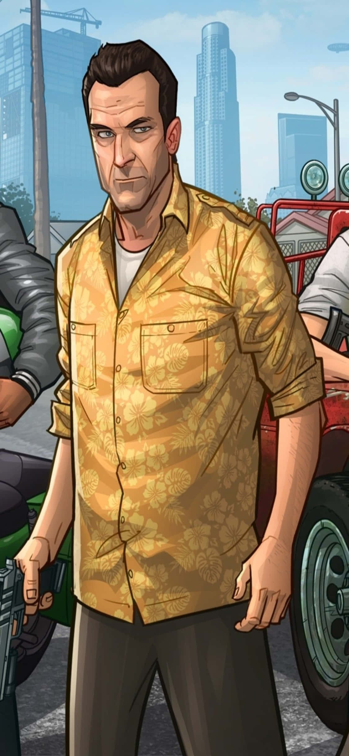 iPhone X Grand Theft Auto V Baggrund Michael I Polo Wallpapers