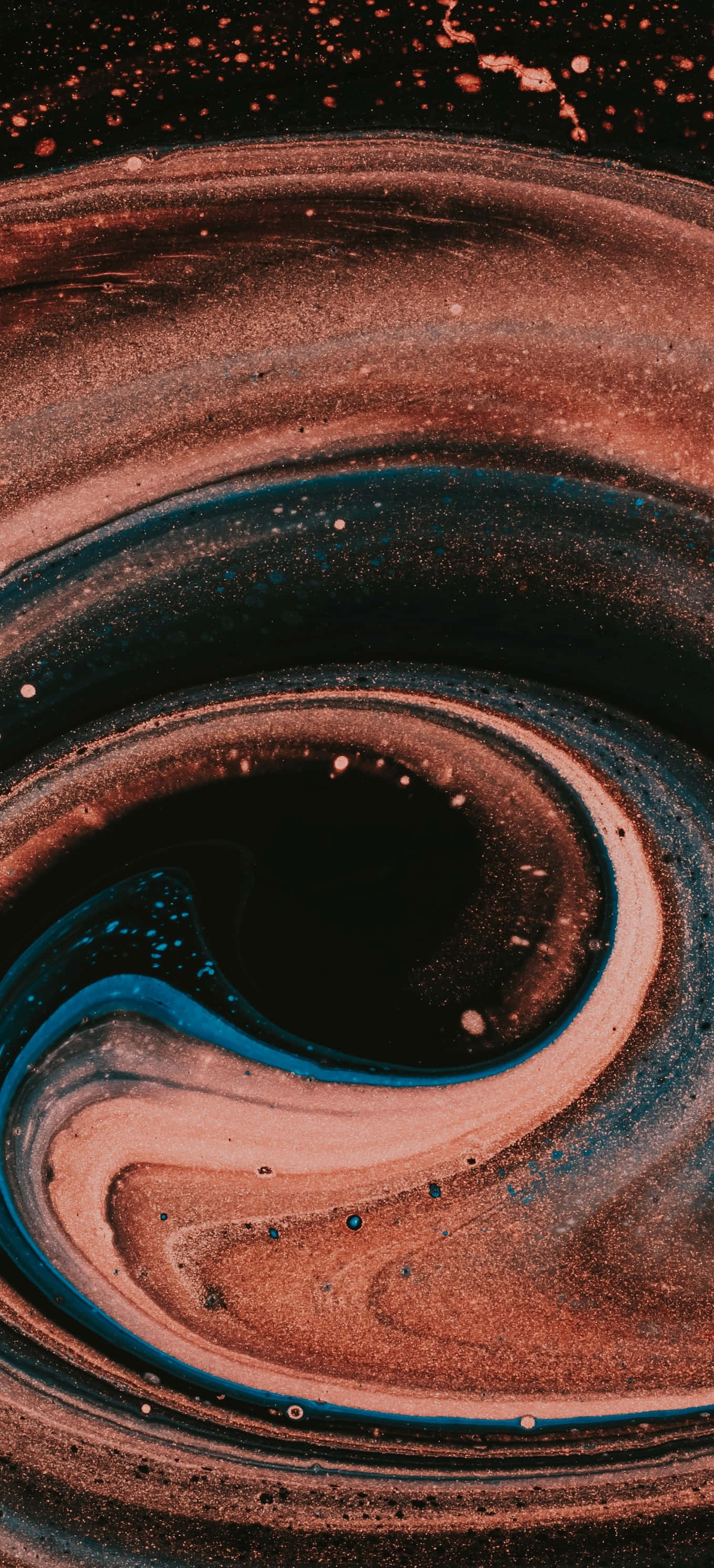 iPhone X marmorbaggrund i varm tone Wallpapers