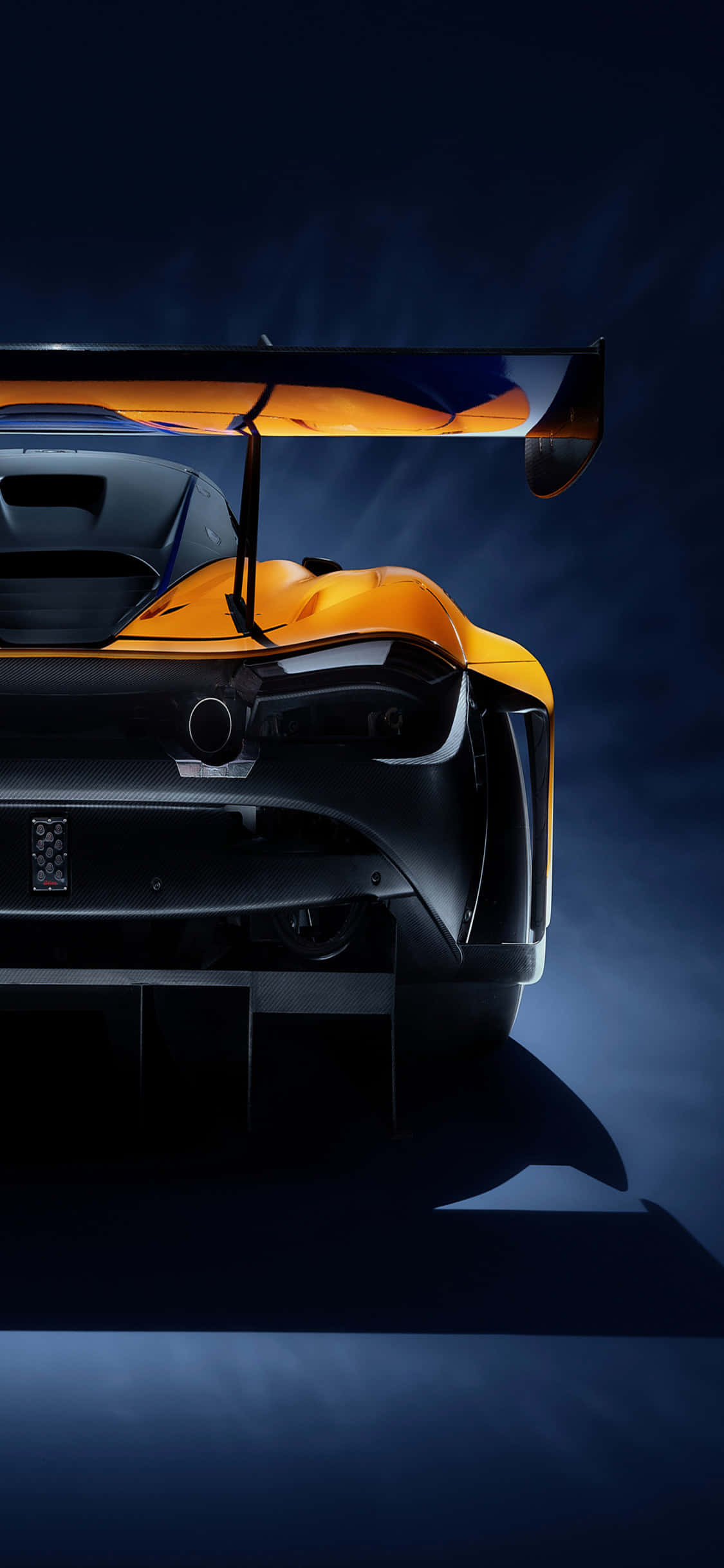 iPhone X Mclaren 720s GT3 Bag Baggrund Wallpapers