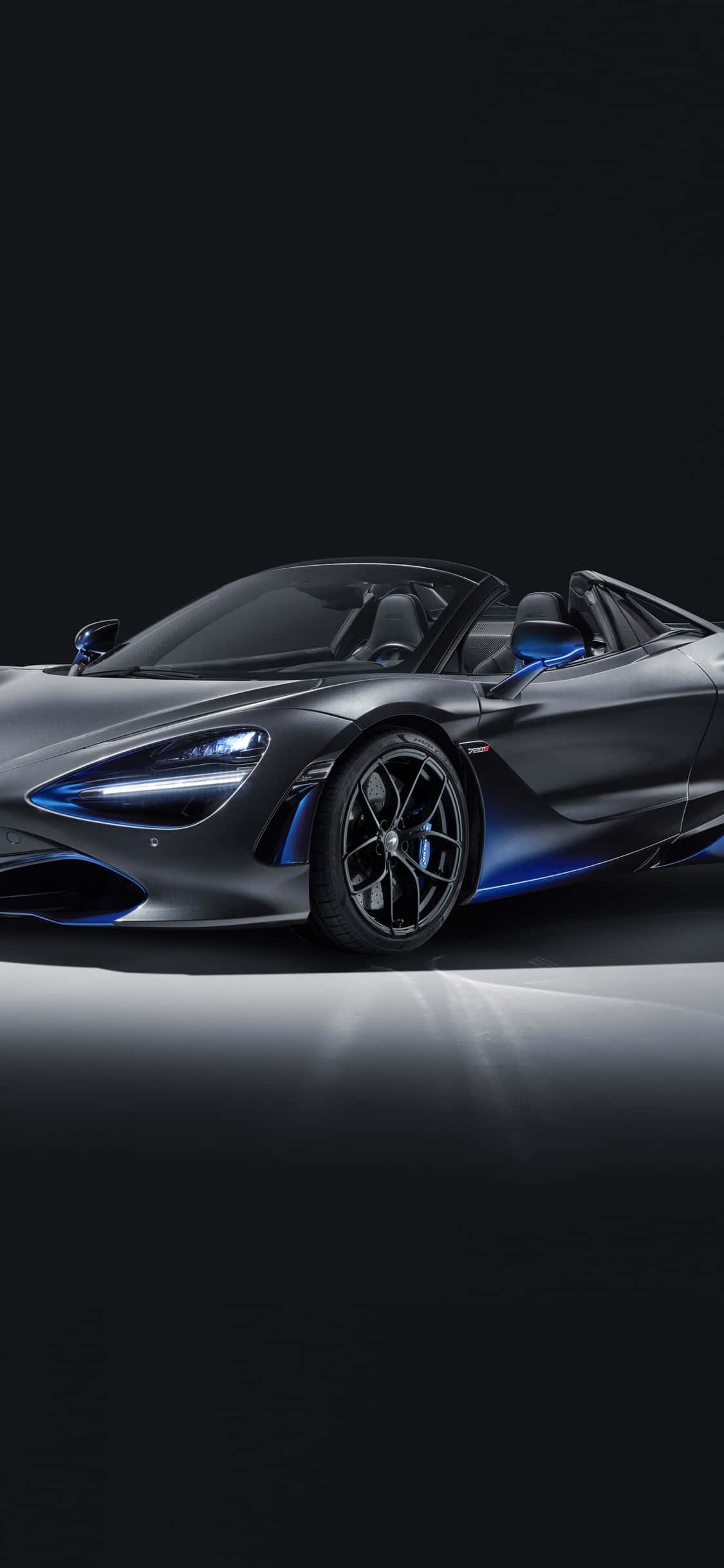 iPhone X Mclaren 720s Skalamodel Baggrund Wallpapers