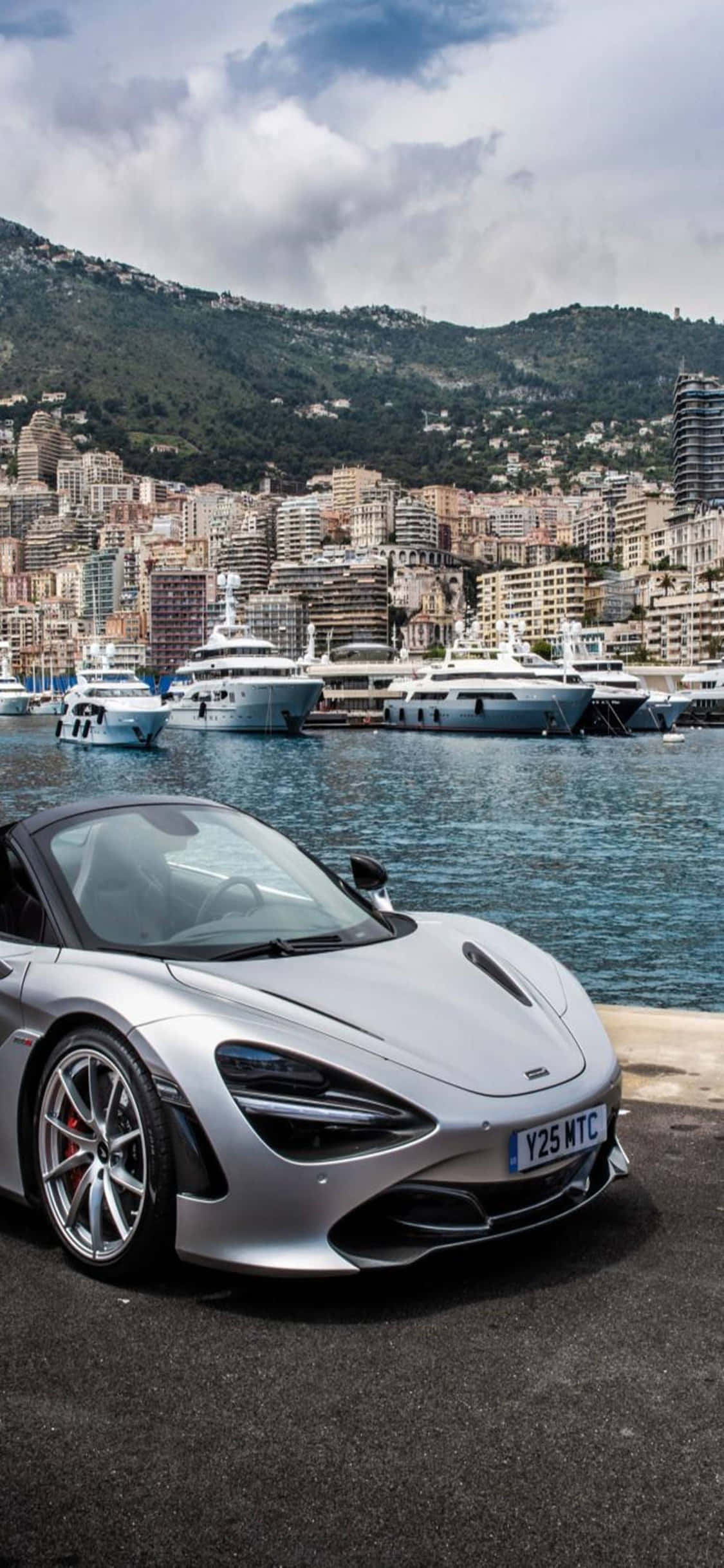 iPhone X McLaren 720s Monte Carlo Baggrund Wallpapers