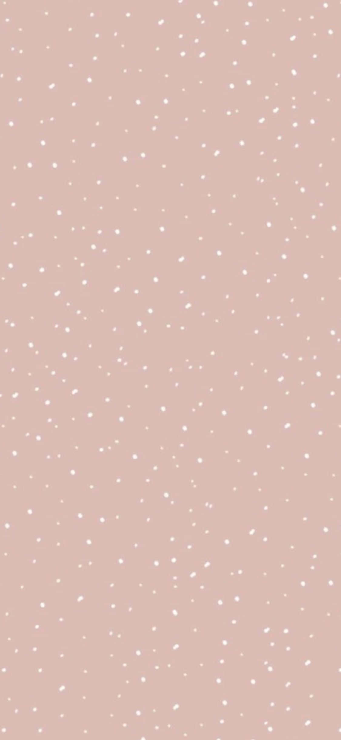 iPhone X Minimalistisk Prikket Baggrund Wallpapers