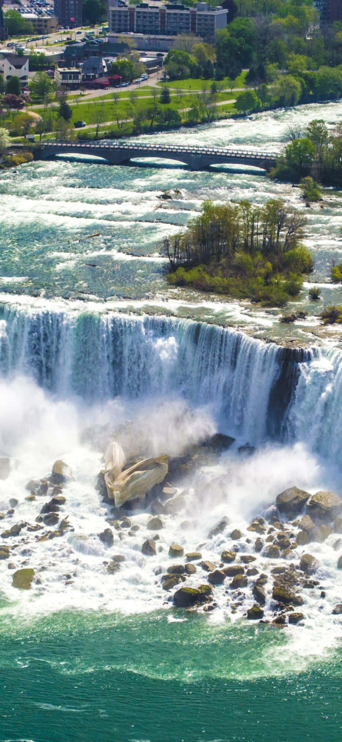 iPhone X Niagara Falls Canada Baggrund Wallpapers
