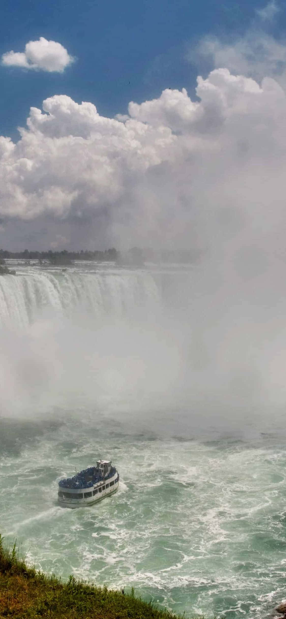 iPhone X Ontario Niagara Falls Baggrund Wallpapers