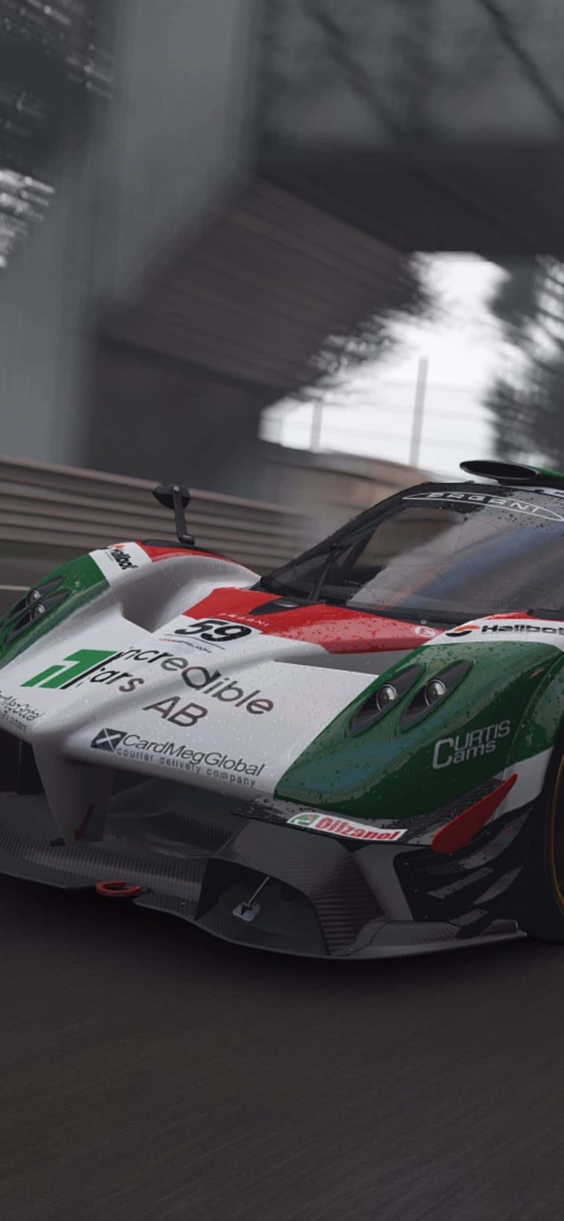 iPhone X Project Cars Baggrund Italiensk Racerbil Wallpapers