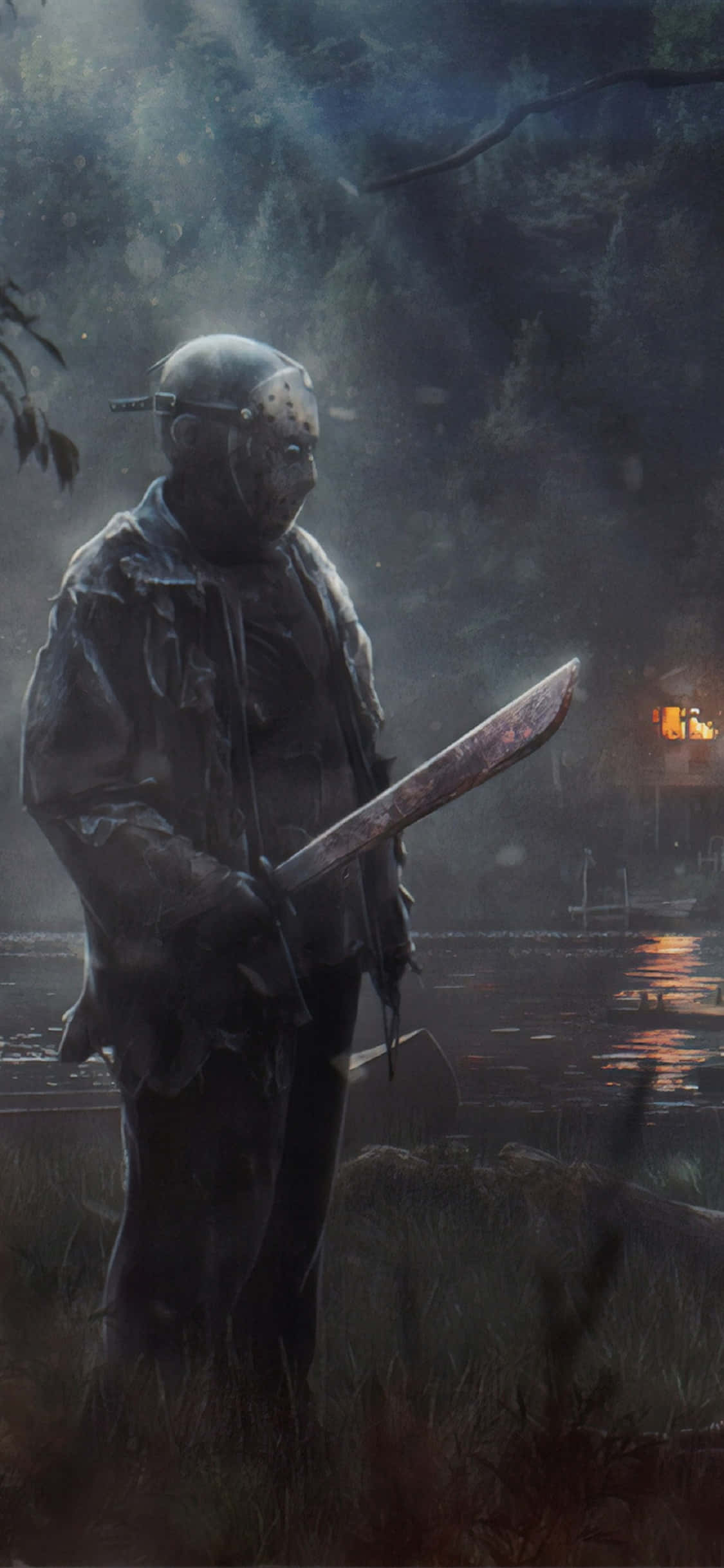 iPhone X Shadow Of Mordor Baggrund Jason Voorhees Wallpapers