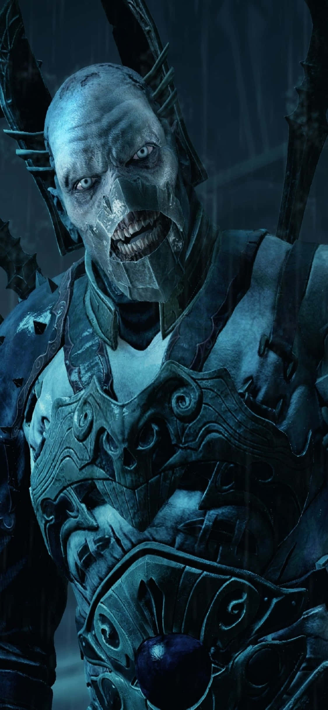 iPhone X Shadow Of Mordor Baggrund Tower of Sauron Wallpapers