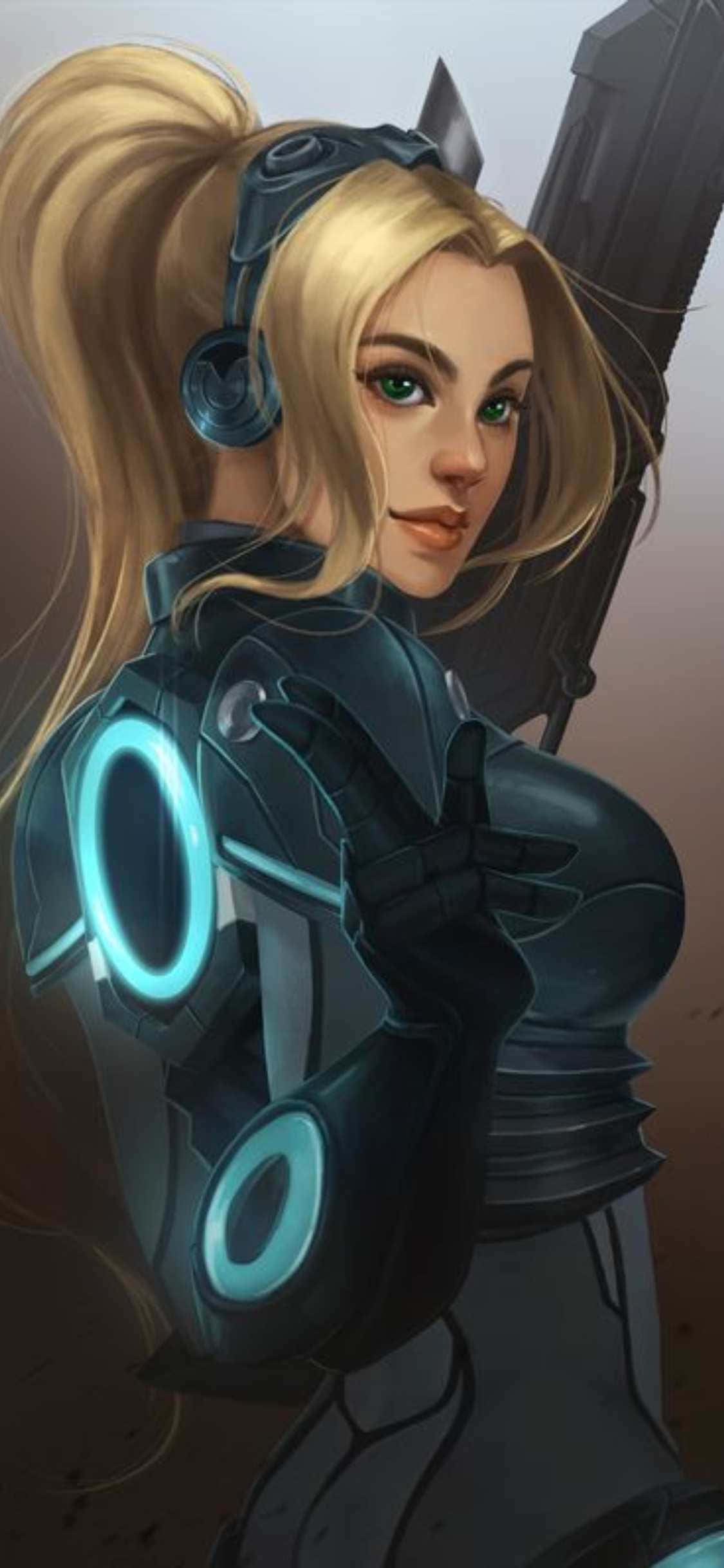 iPhone X Starcraft Ii Baggrund Nova Terra Wallpapers