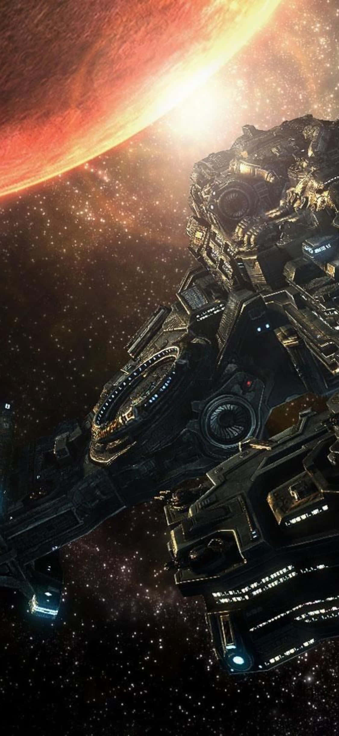 iPhone X Starcraft Ii Baggrund Hyperion Wallpapers