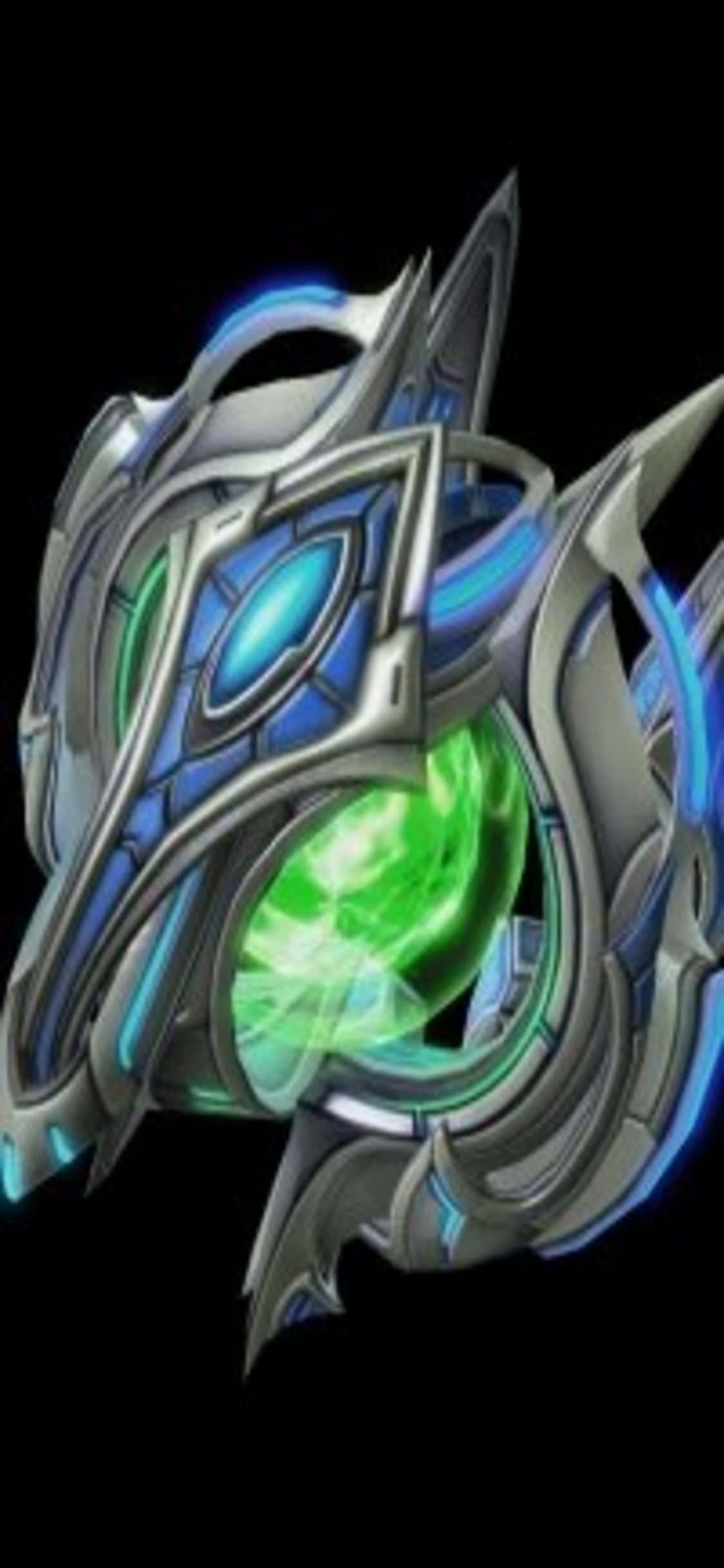 iPhone X Starcraft II Baggrund Grøn Kerne Wallpapers