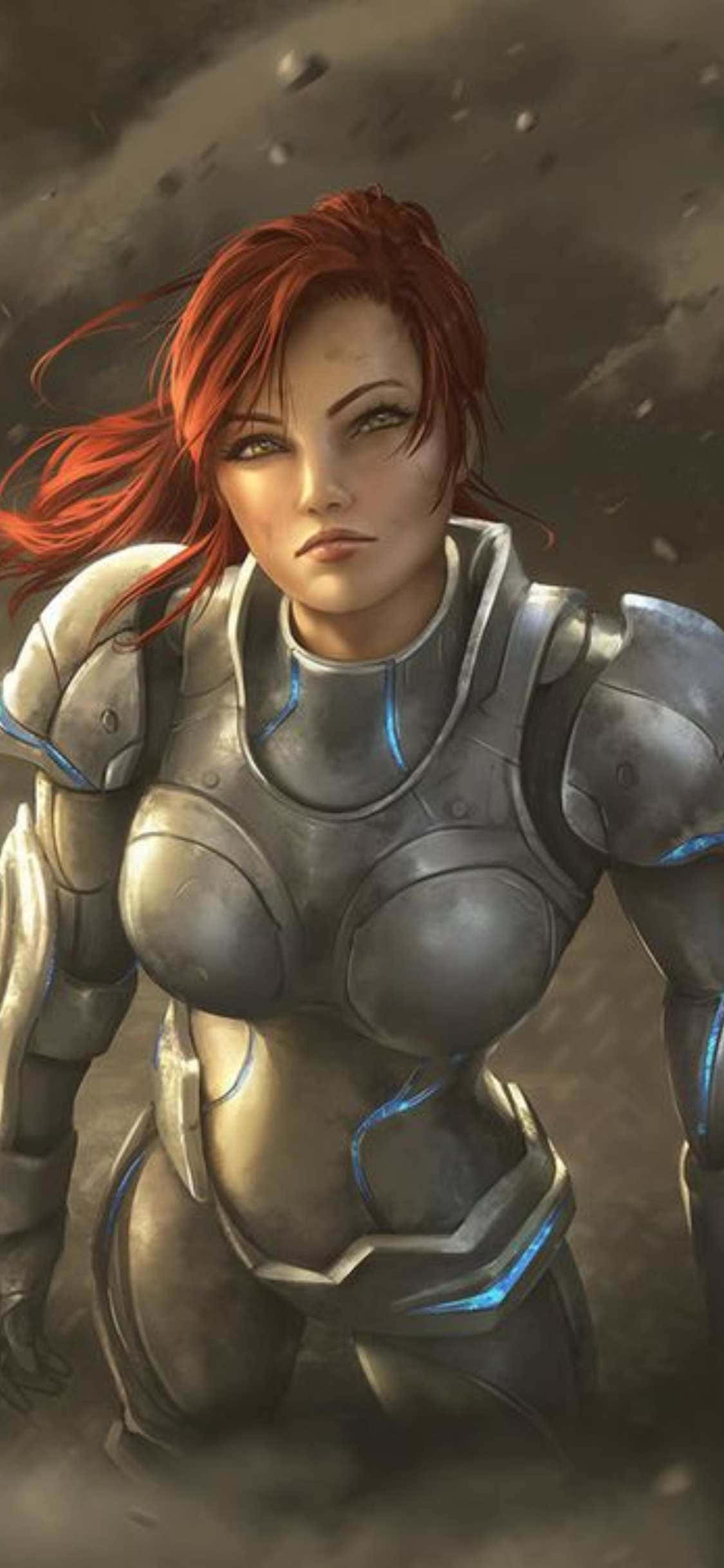 iPhone X Starcraft Ii Baggrund Rødt Hår Wallpapers
