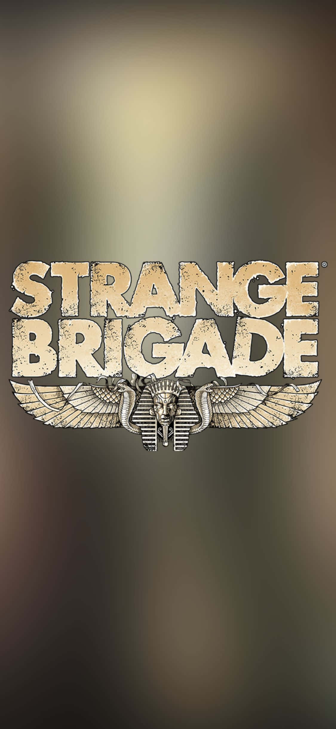 iPhone X Strange Brigade Baggrund Logo Wallpapers