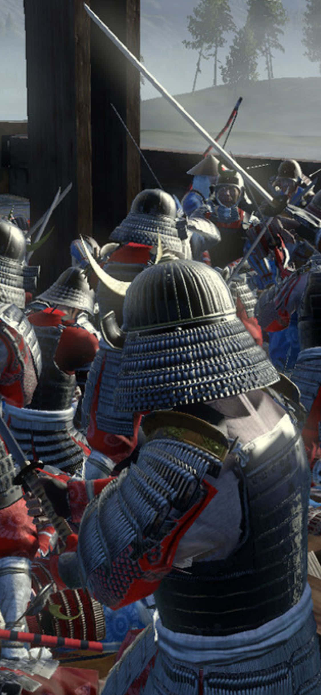 iPhone X Total War Shogun 2 Baggrund Wallpapers
