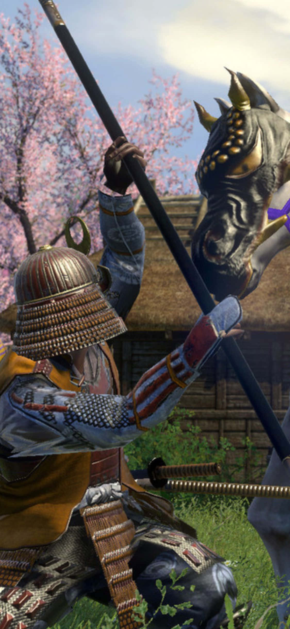 iPhone X Total War Shogun 2 baggrund Wallpapers