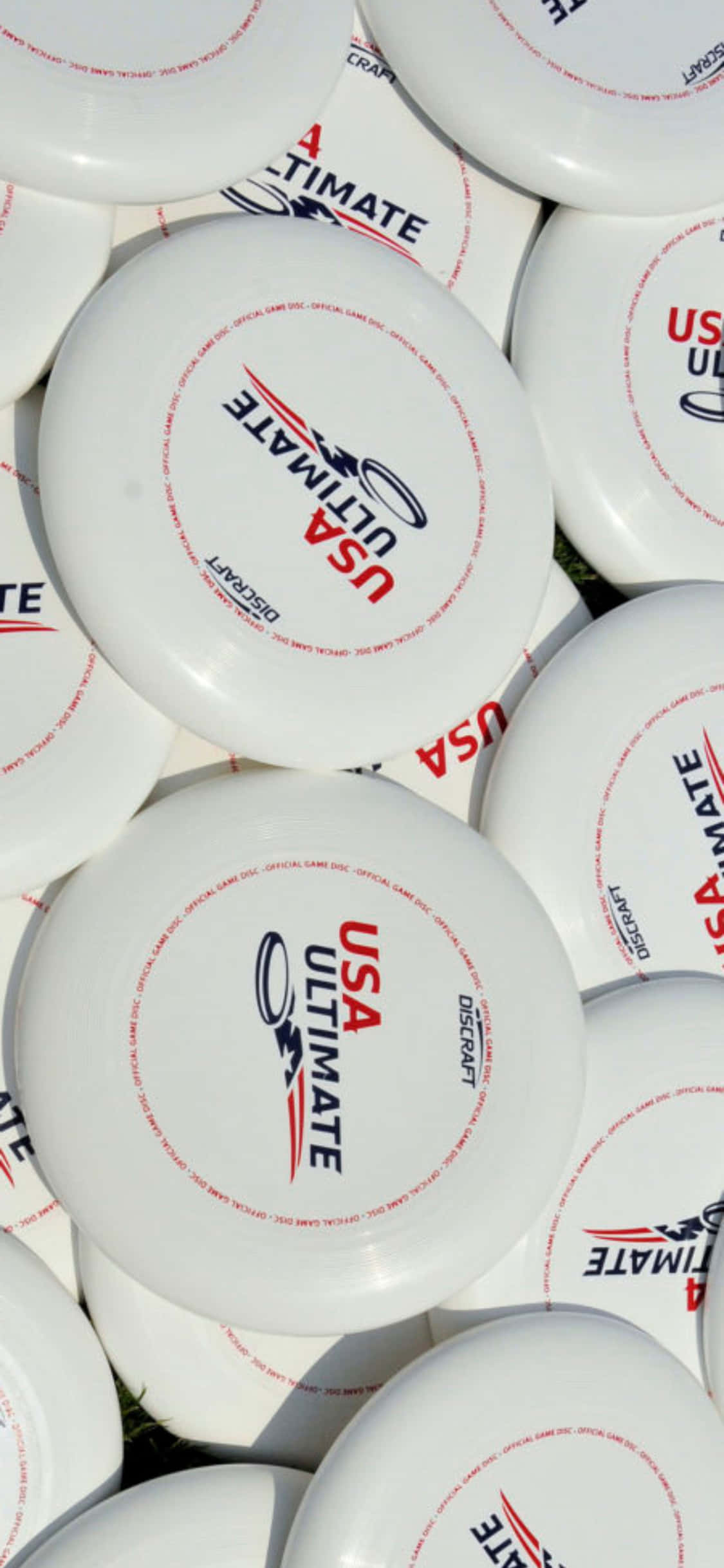 iPhone X Ultimate Frisbee baggrund USA Ultimate Wallpapers