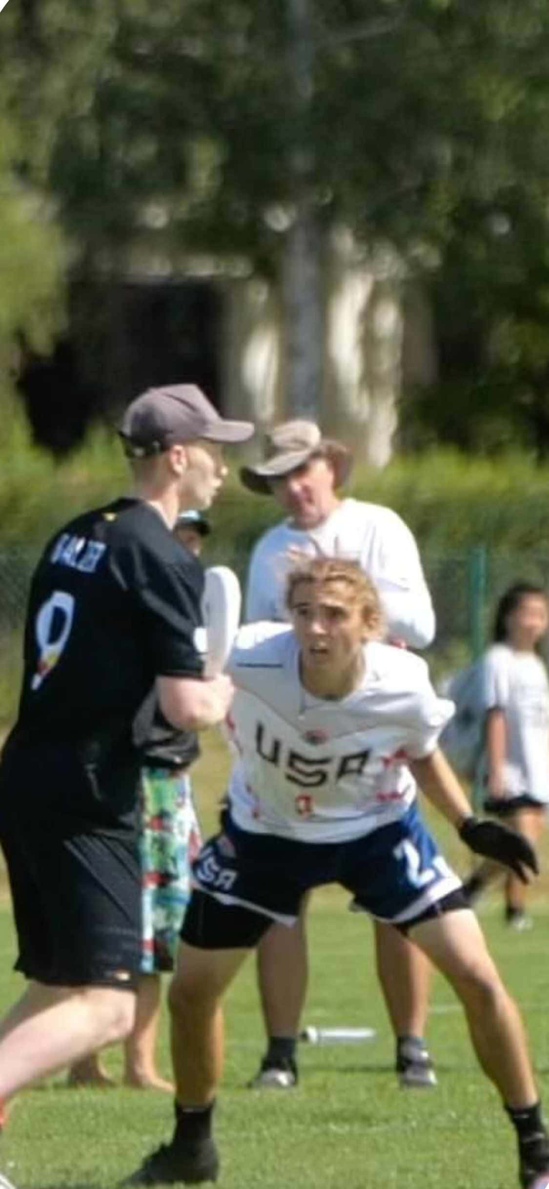 iPhone X ultimate frisbee baggrund sort hvid Wallpapers